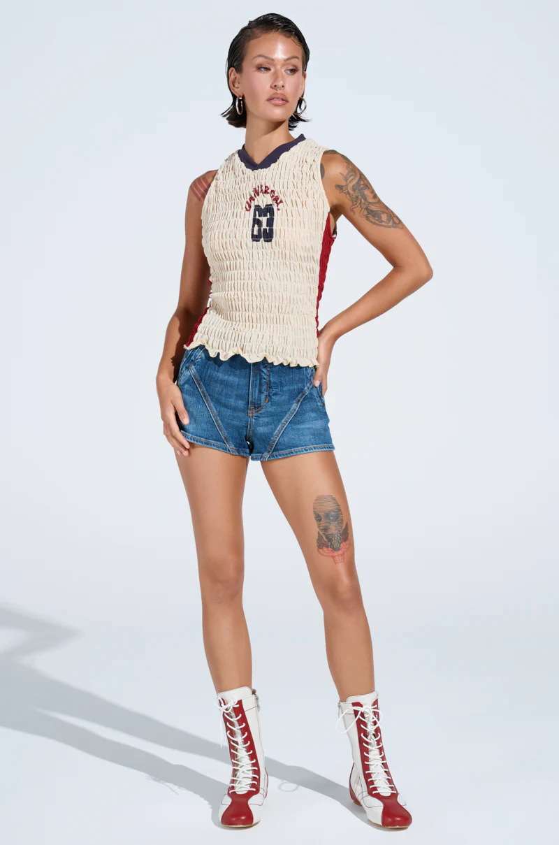 ADDICTED RUCHED JERSEY TOP - Image 6