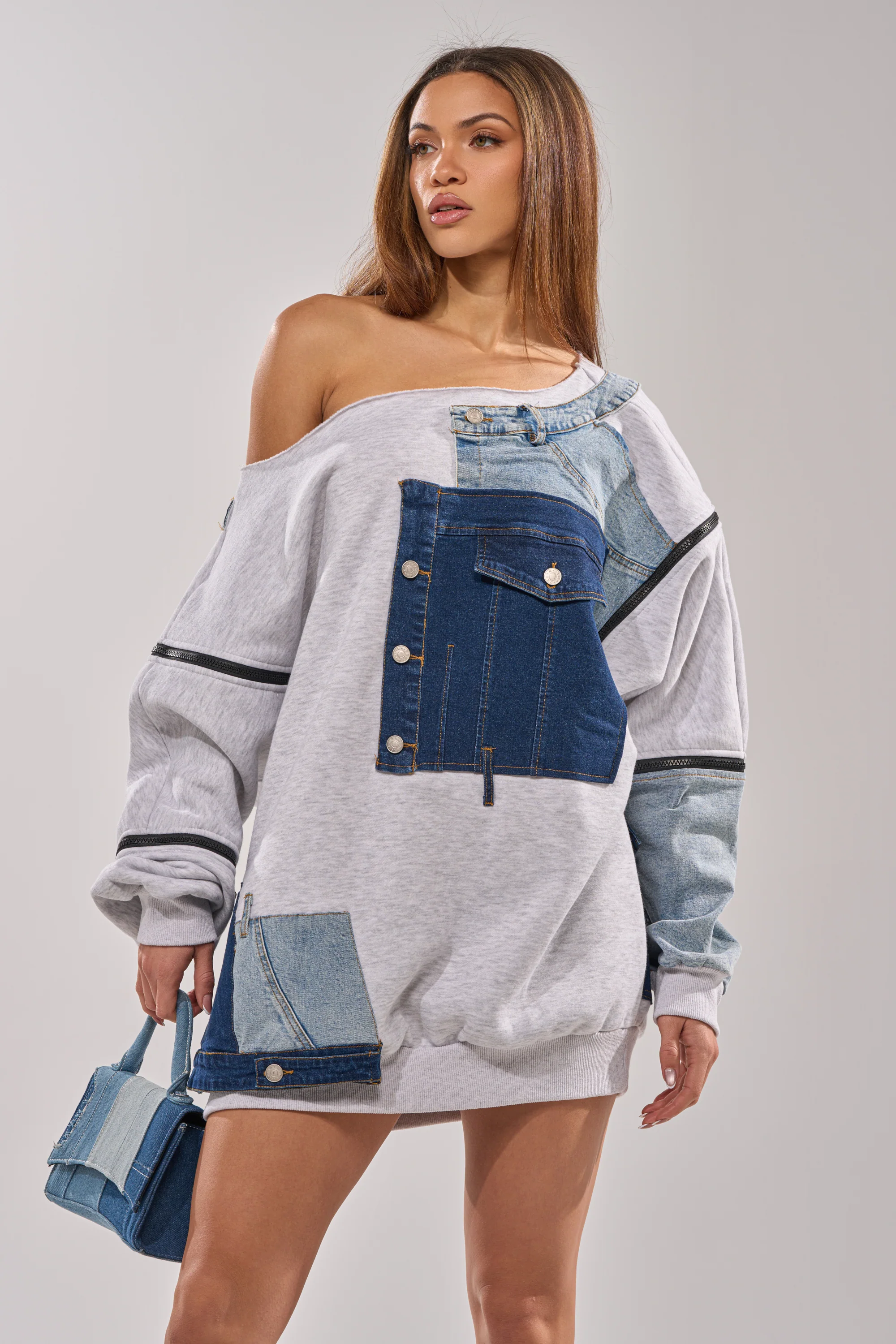 ADIRA MINI SWEATER DRESS - Image 3
