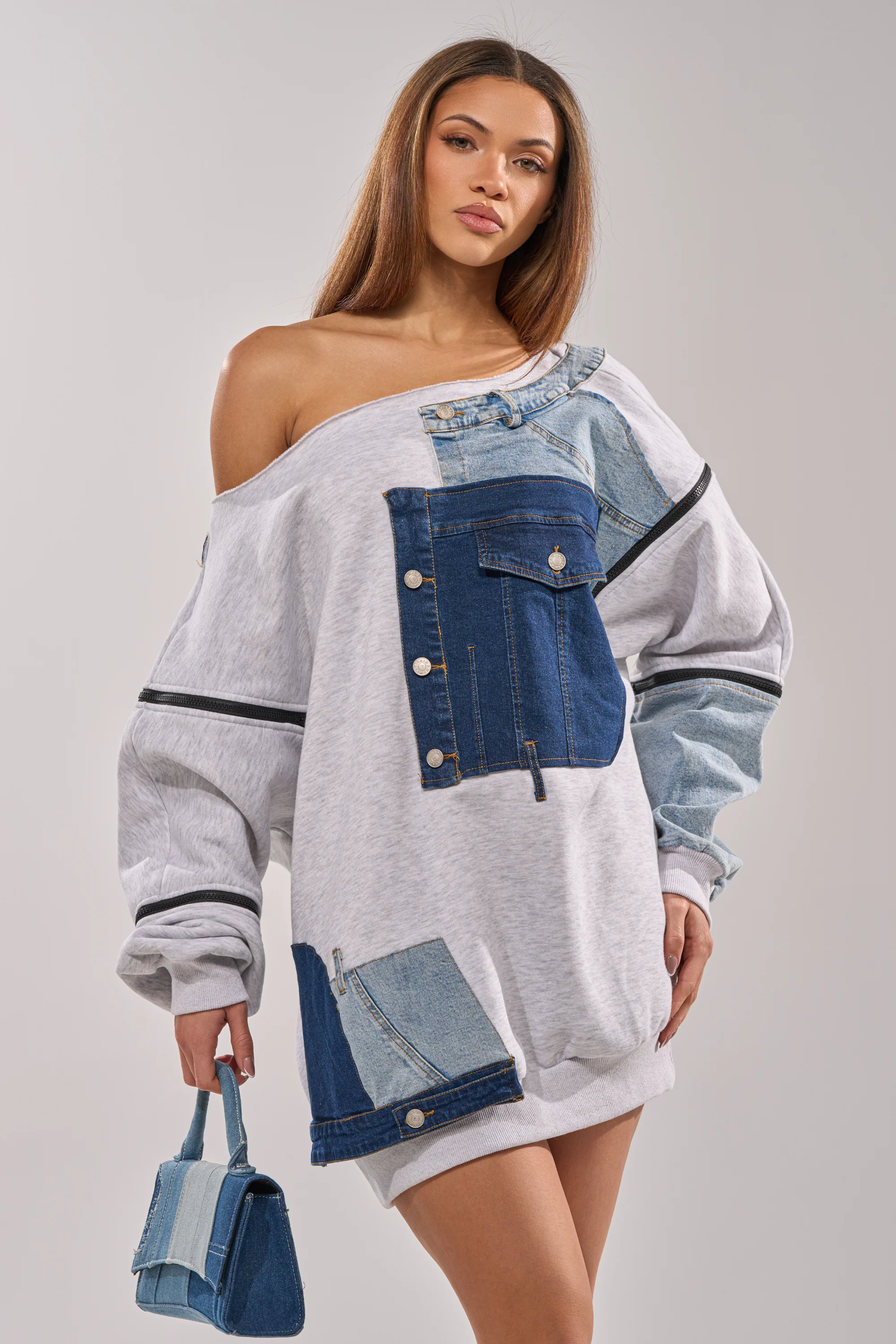 ADIRA MINI SWEATER DRESS - Image 4