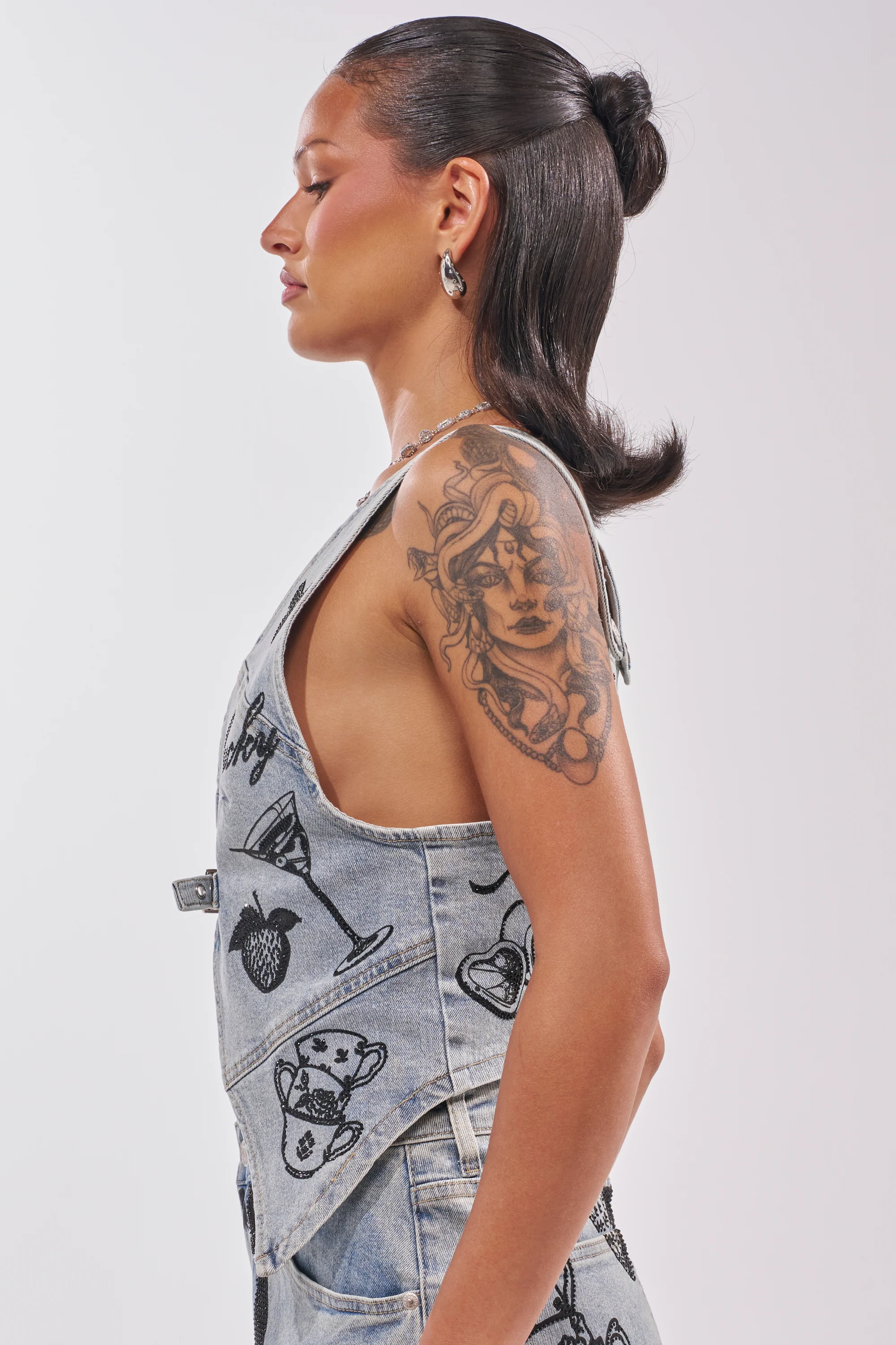 AFTER HOURS DENIM TOP - Image 3