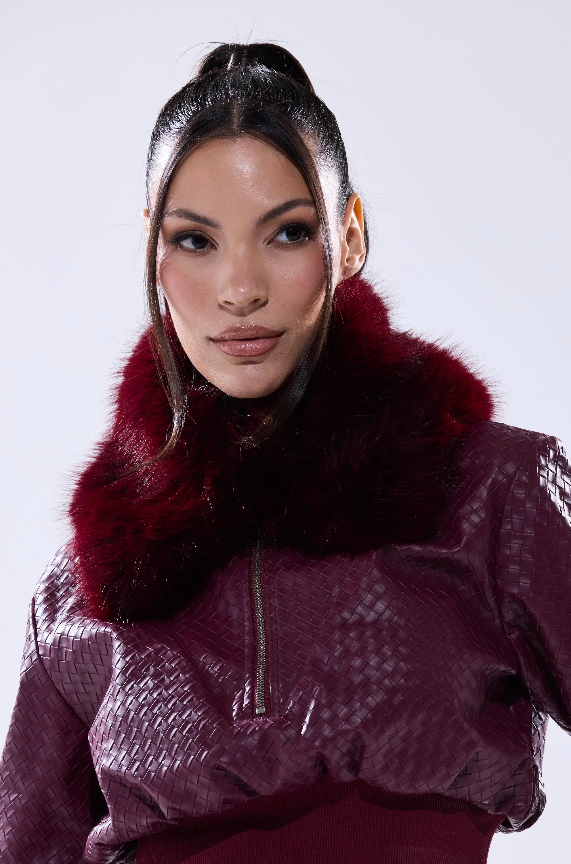 ALAIA FAUX FUR COLLAR - Image 2