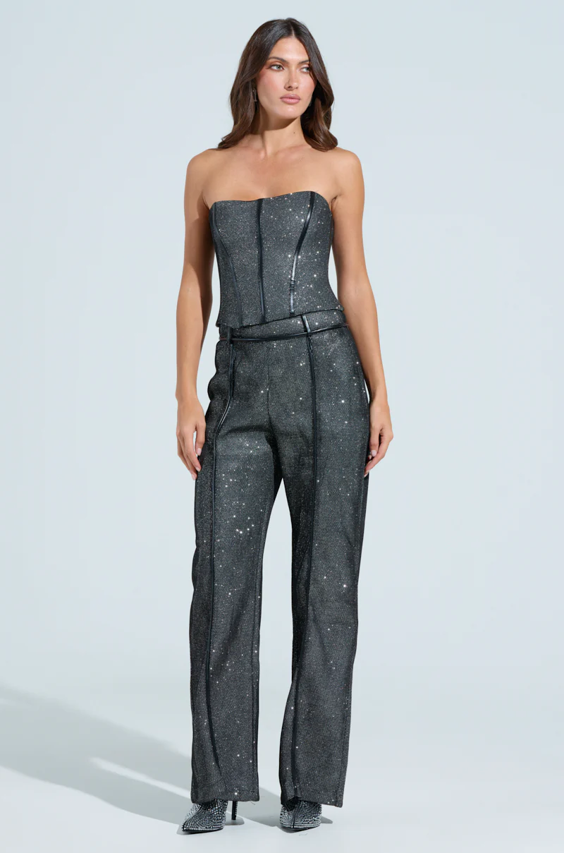 ALIA SPARKLE MESH PANT - Image 6
