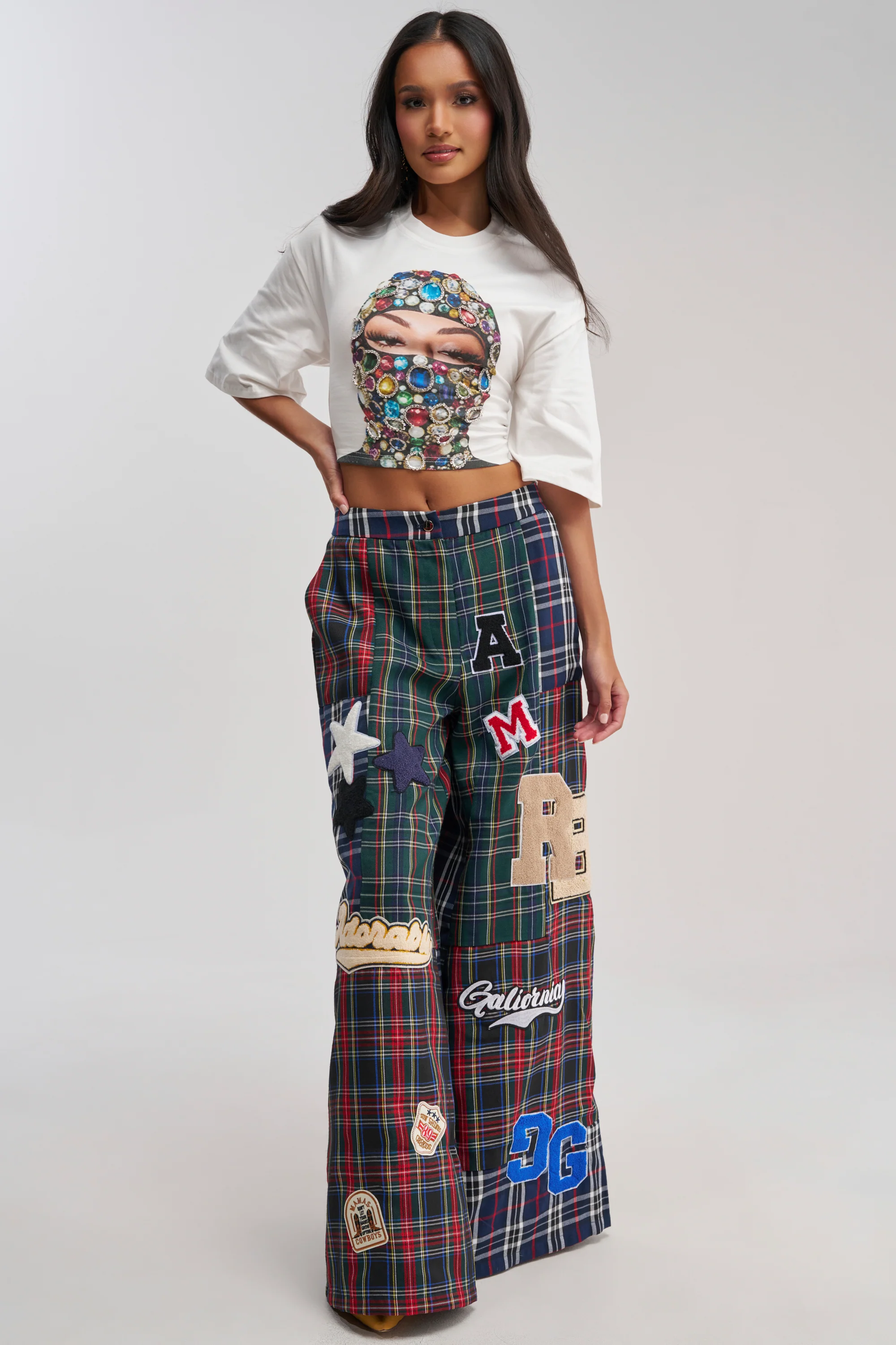 ALL ABOUT ME PLAID TROUSER - Image 5