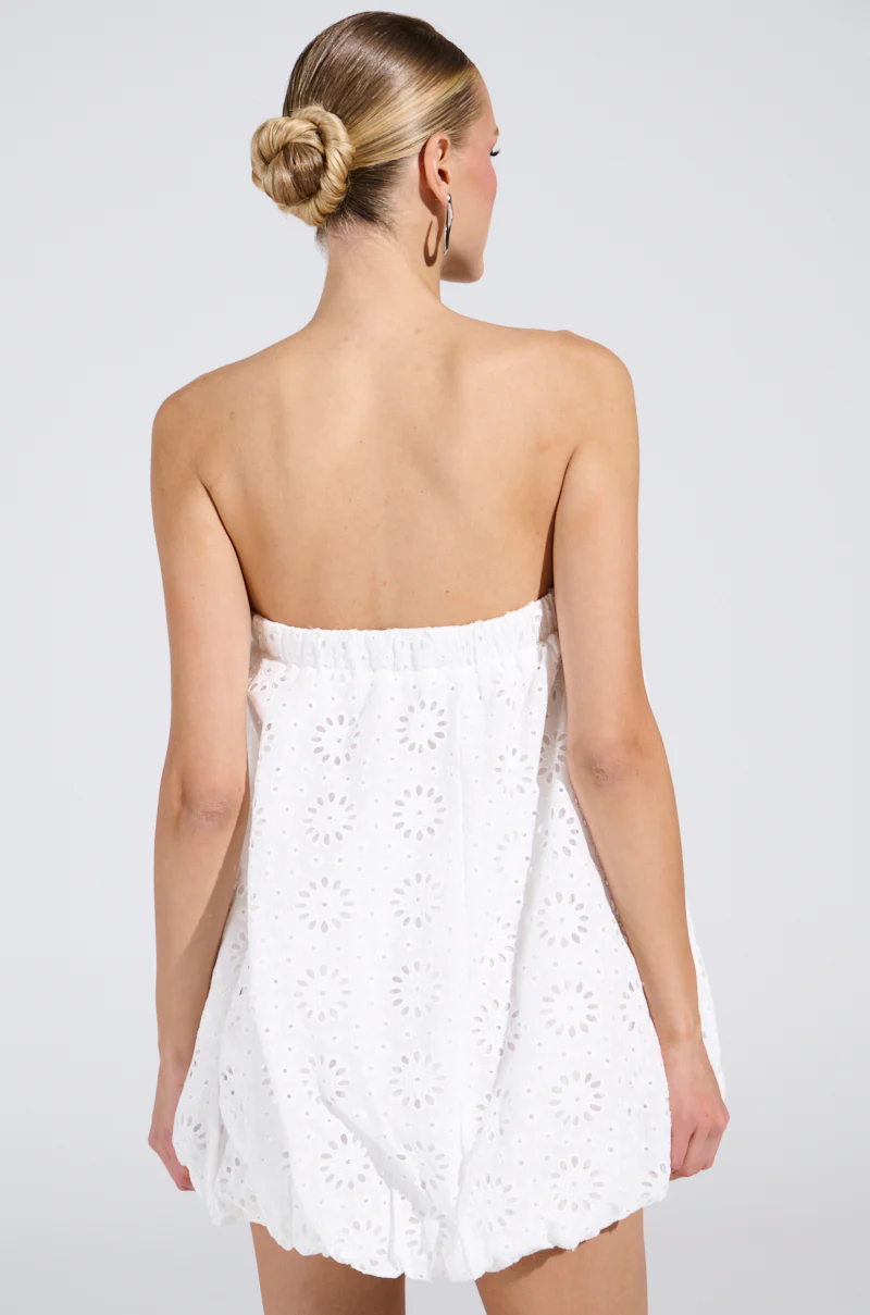 ALL FOR LOVE BUBBLE MINI DRESS - Image 5