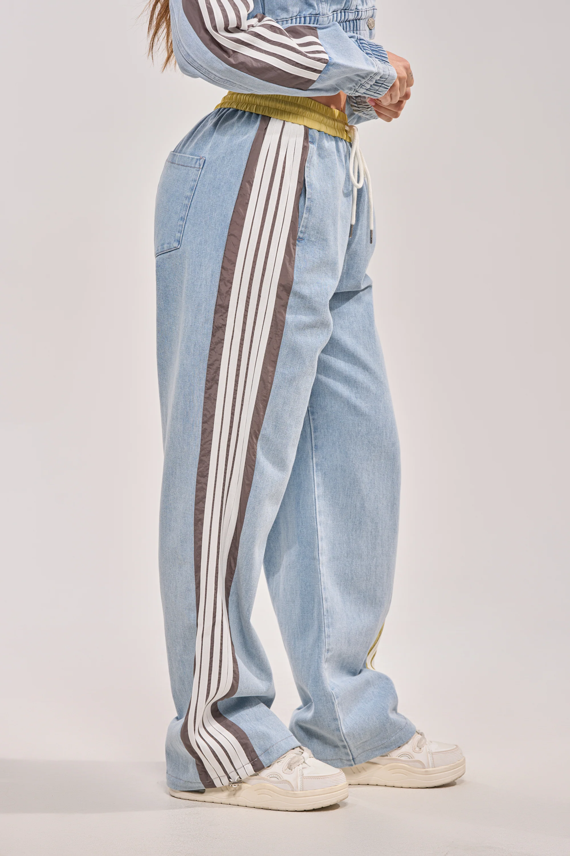 ALONE AGAIN DENIM TRACK PANT - Image 6