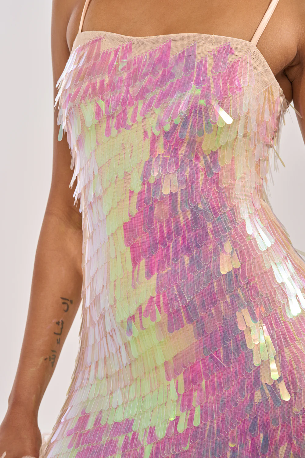 ALWAYS SHINING SEQUIN MAXI DRESS - Image 5