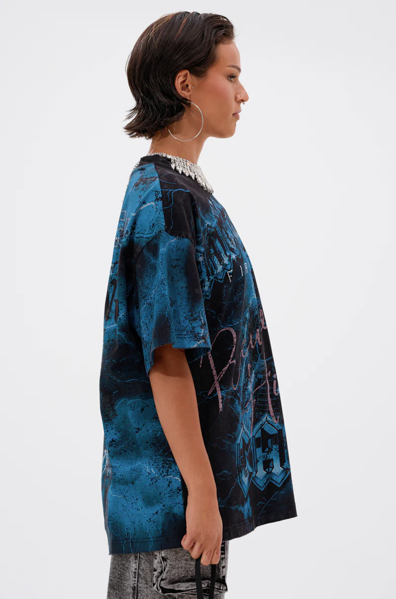 FIRST ROW ANCESTRAL FURY OVERSIZED GRAPHIC TEE - Image 3
