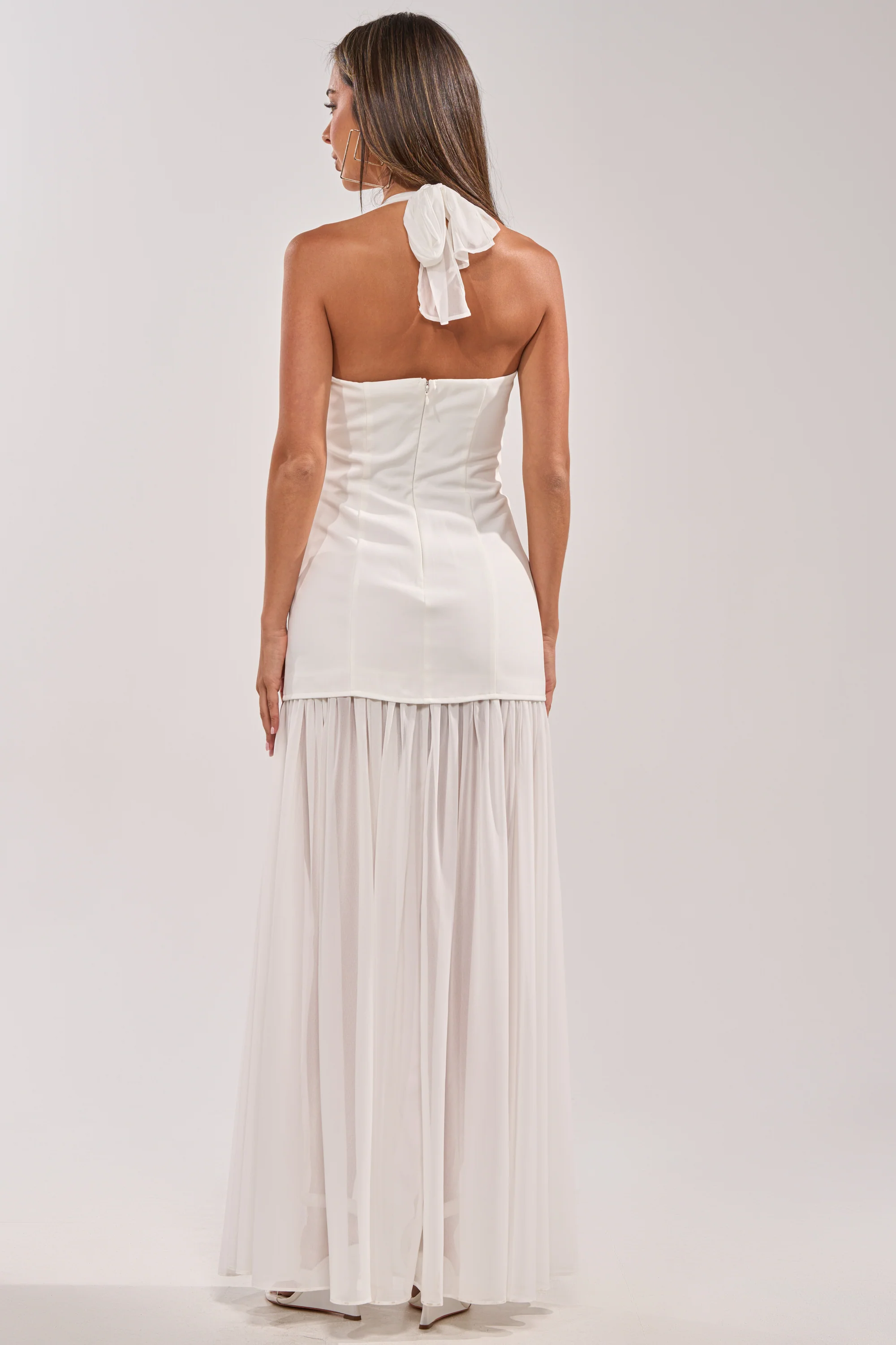 ANGEL ENERGY MAXI DRESS IN WHITE - Image 5
