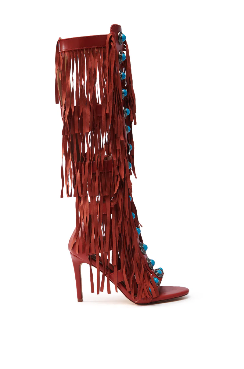 AZALEA WANG AMADEO RED SANDAL - Image 11