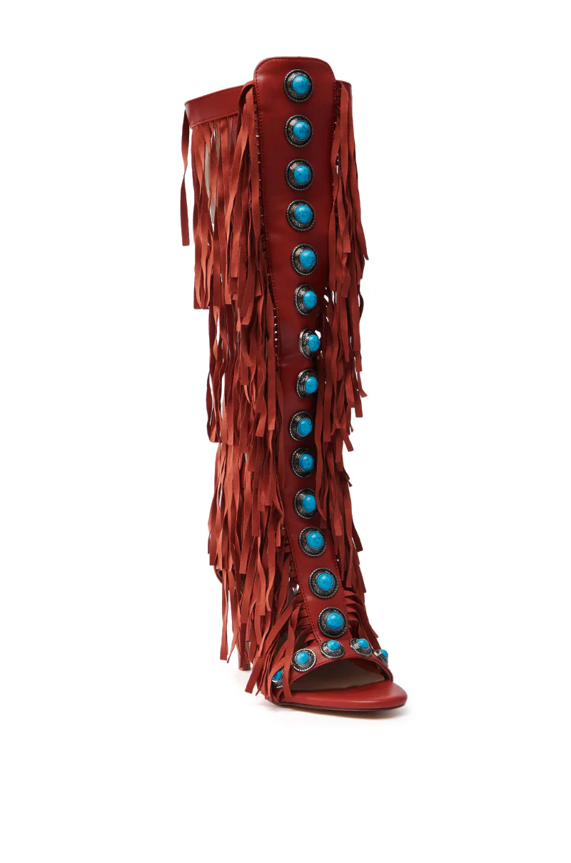 AZALEA WANG AMADEO RED SANDAL - Image 12
