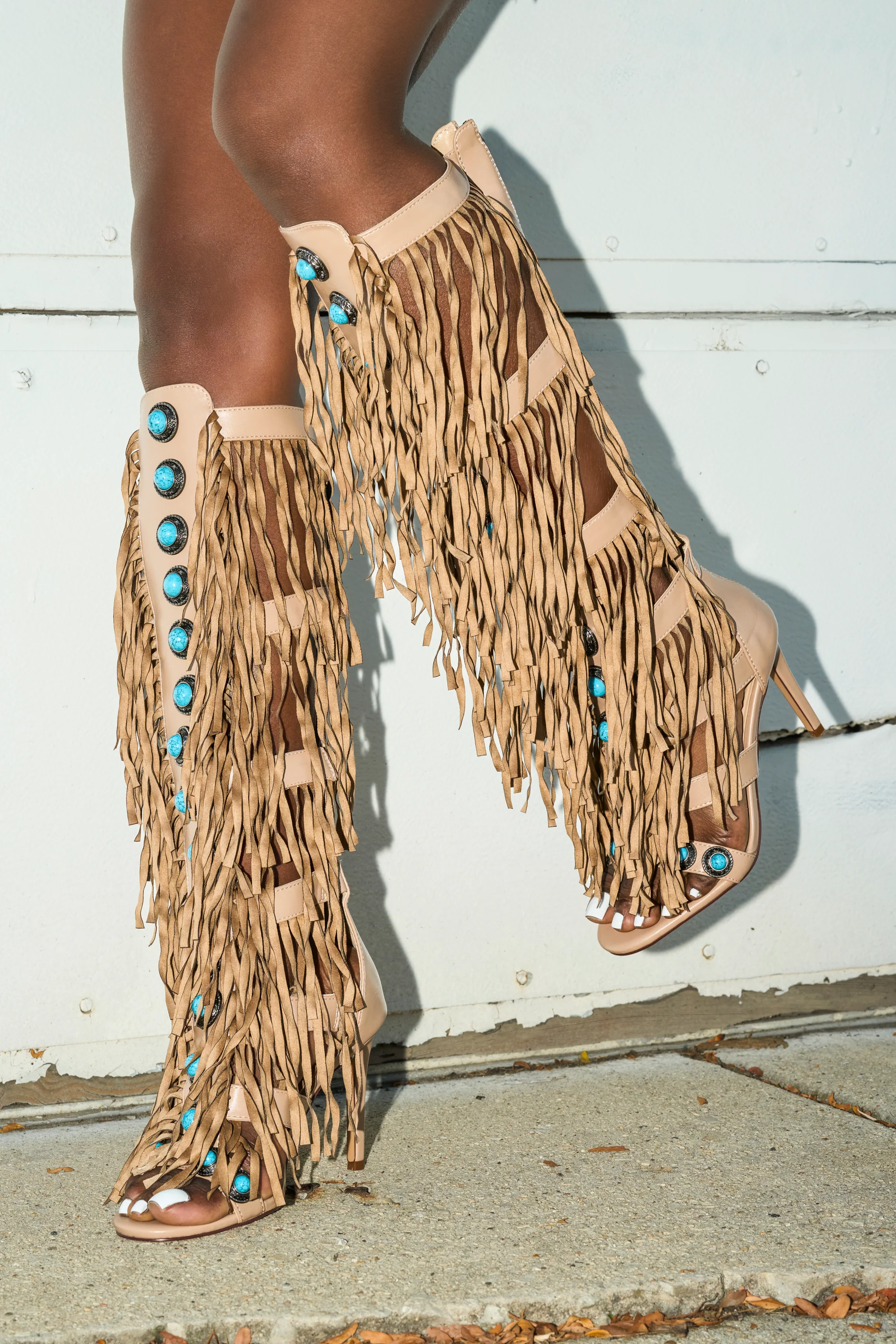 AZALEA WANG AMADEO TAN SANDAL - Image 4