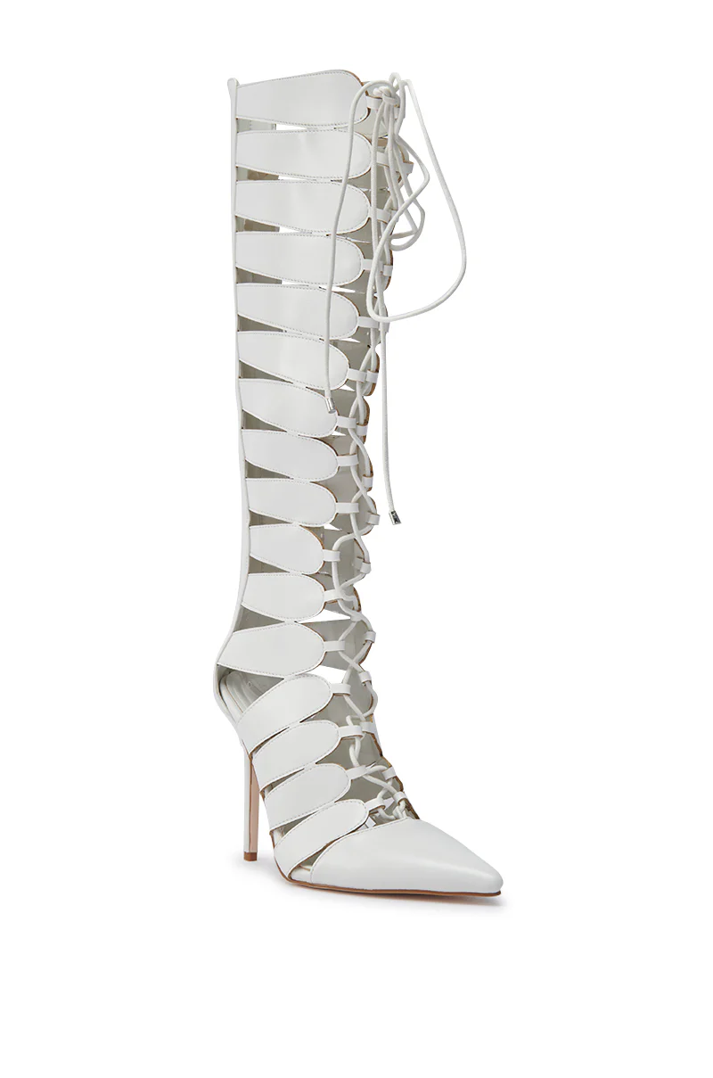 AZALEA WANG BASTIAN WHITE BOOT - Image 4
