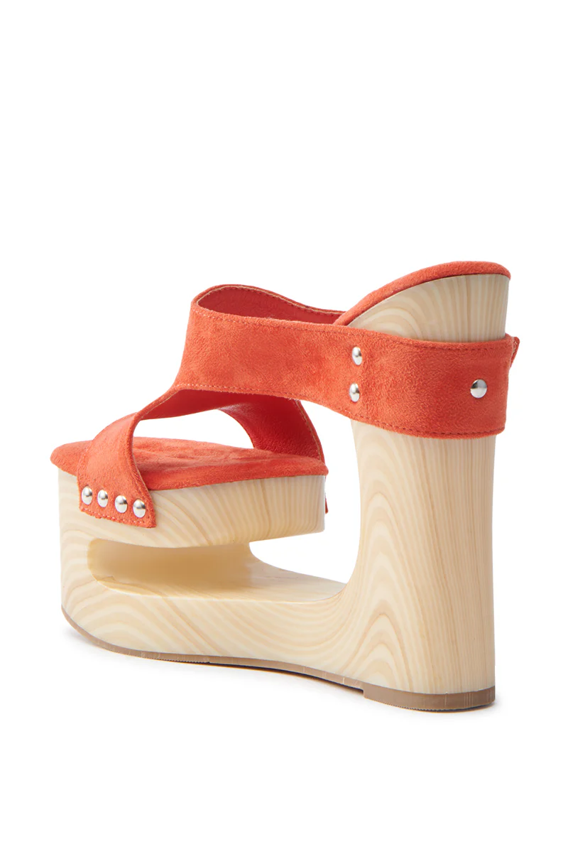 AZALEA WANG COPSE ORANGE SANDAL - Image 5