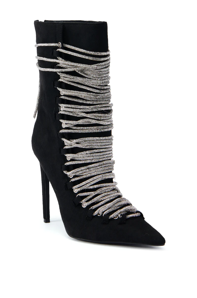 AZALEA WANG DASHIELL BLACK STILETTO BOOT - Image 5