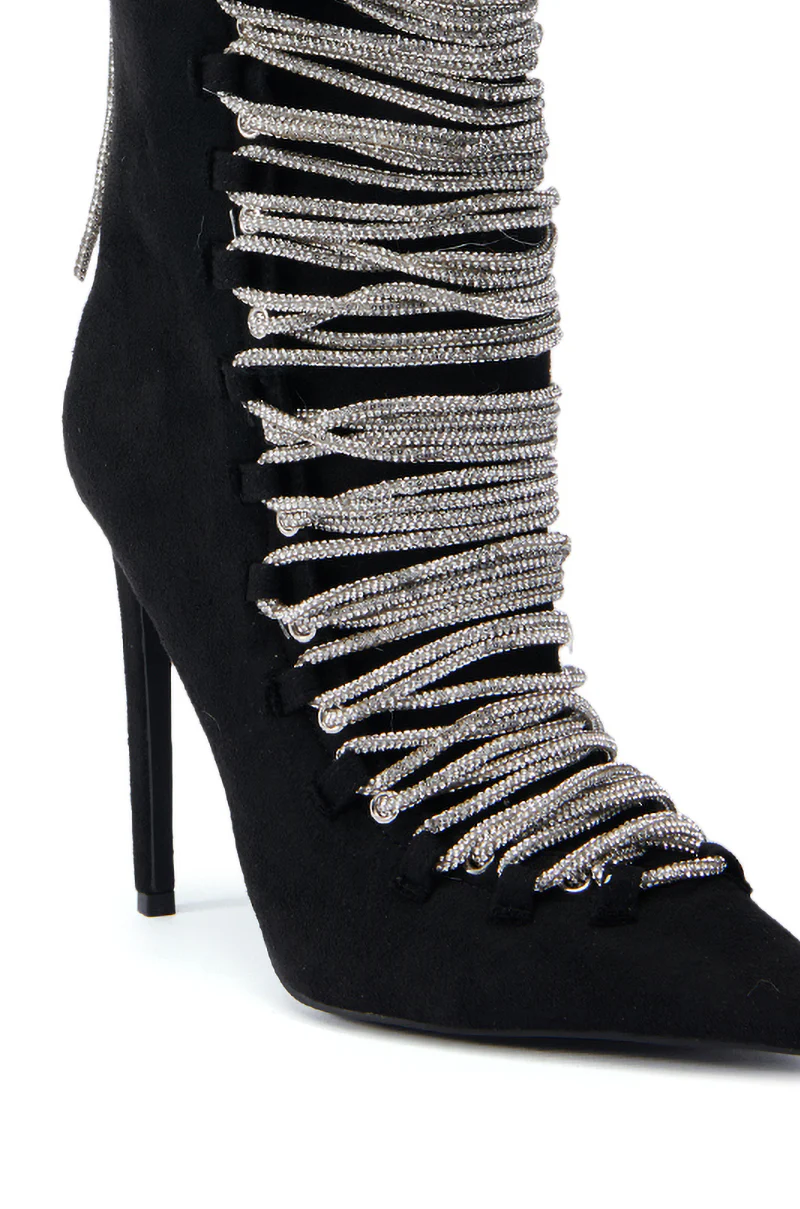 AZALEA WANG DASHIELL BLACK STILETTO BOOT - Image 7