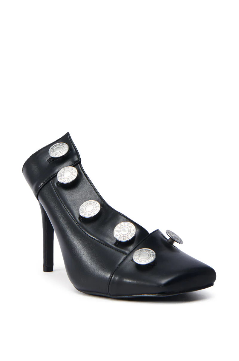 AZALEA WANG EBRIMA BLACK STILETTO  PUMP - Image 7