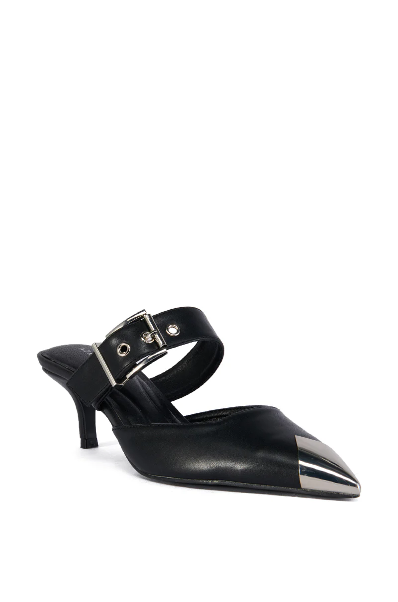 AZALEA WANG FAIRBANKS BLACK PUMP - Image 3