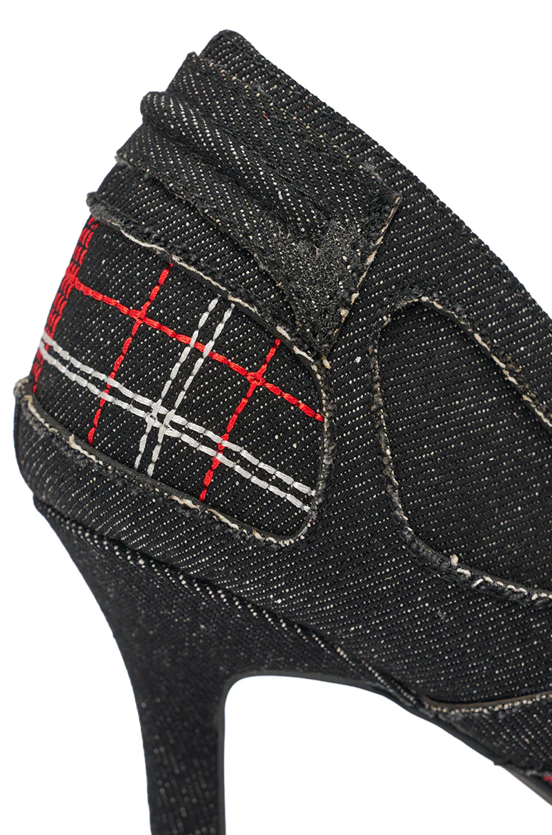 AZALEA WANG FIRE STRING PLAID SPORTY PUMP - Image 8