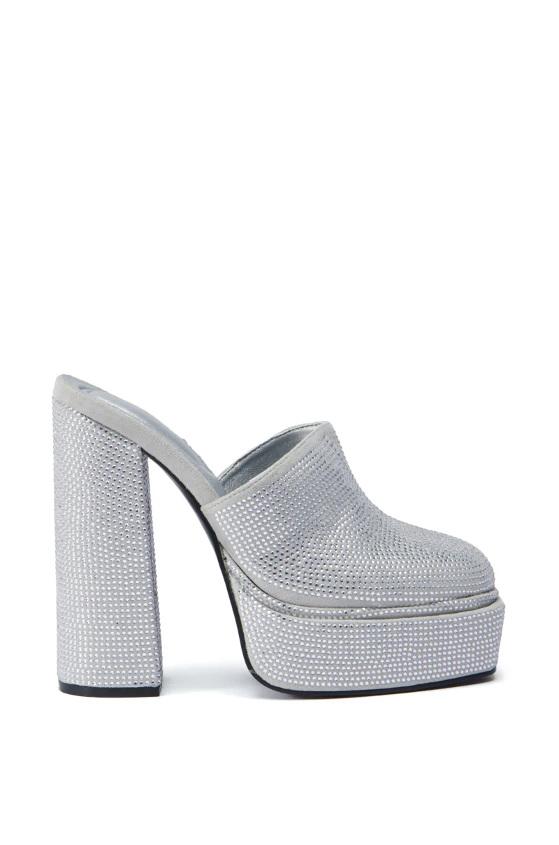 AZALEA WANG FYFFE SILVER CLOG - Image 2