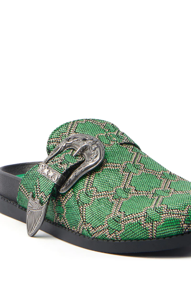 AZALEA WANG INFORMER GREEN SNAKE CLOG - Image 6
