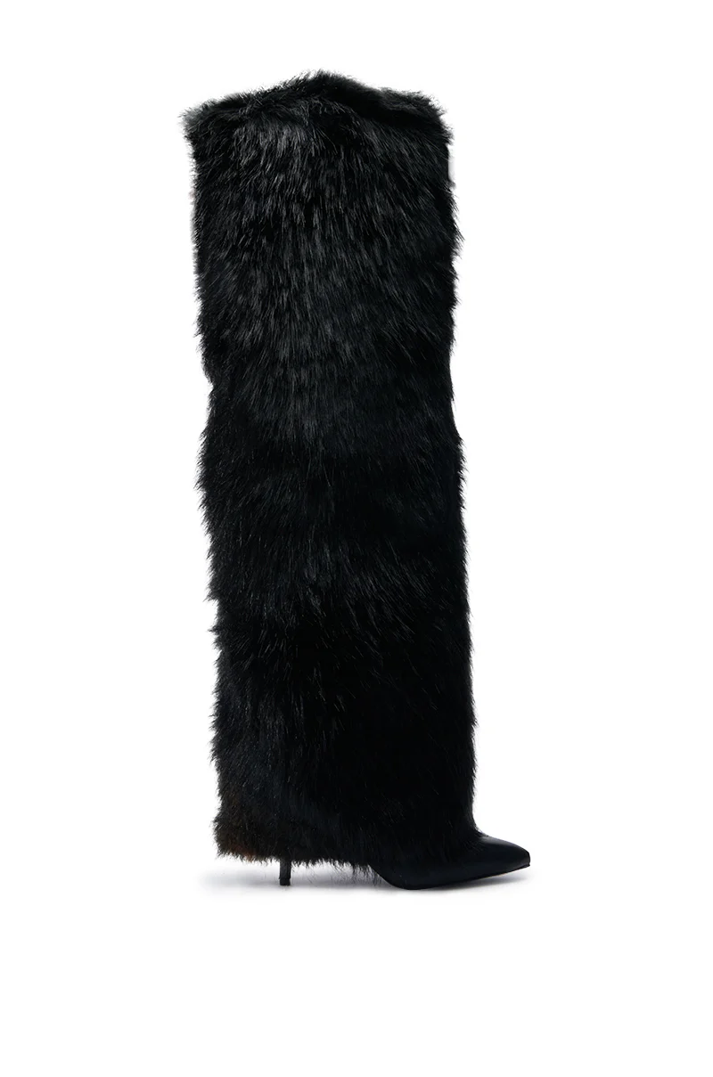 AZALEA WANG LANGDON BLACK BOOT - Image 4