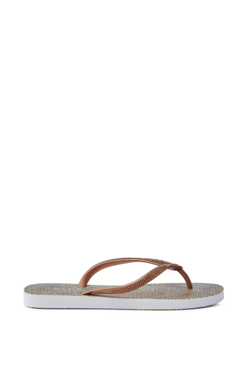 AKIRA LORETA LEOPARD THONG FLIP FLOP - Image 5