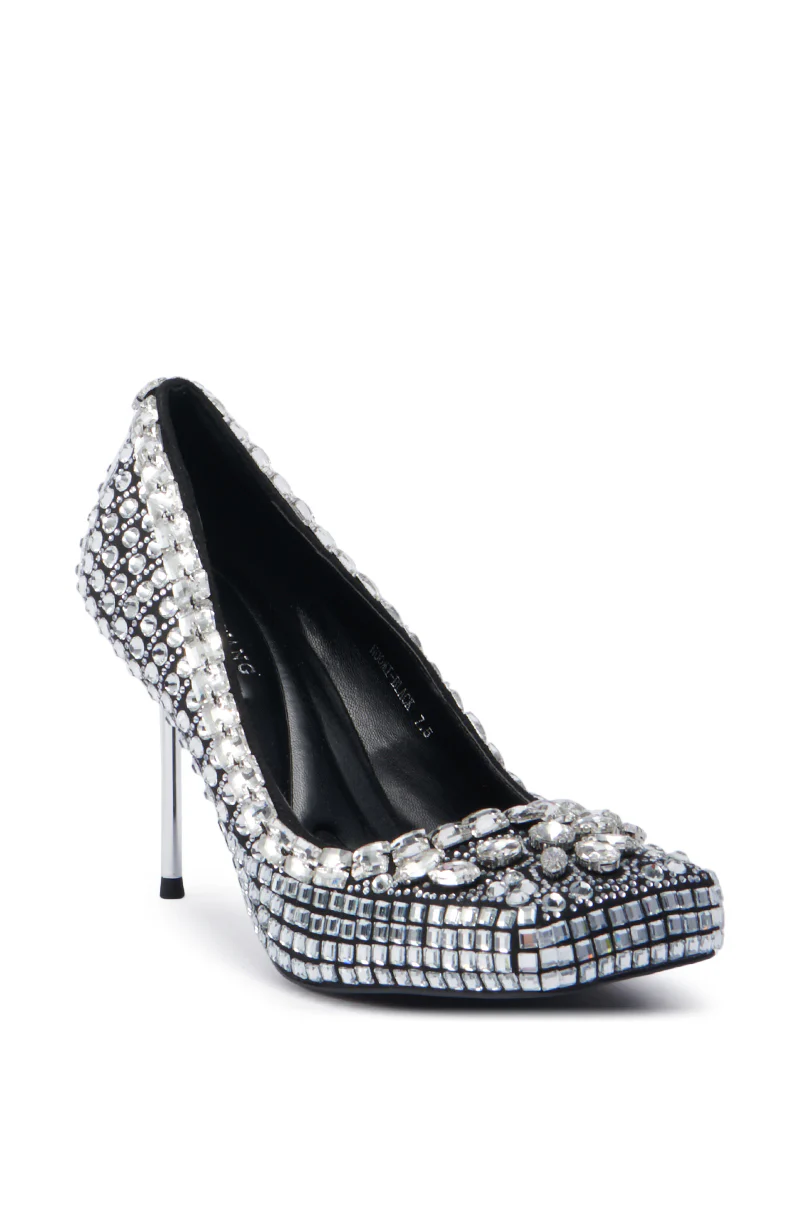 AZALEA WANG NOOMI BLACK PUMP - Image 3