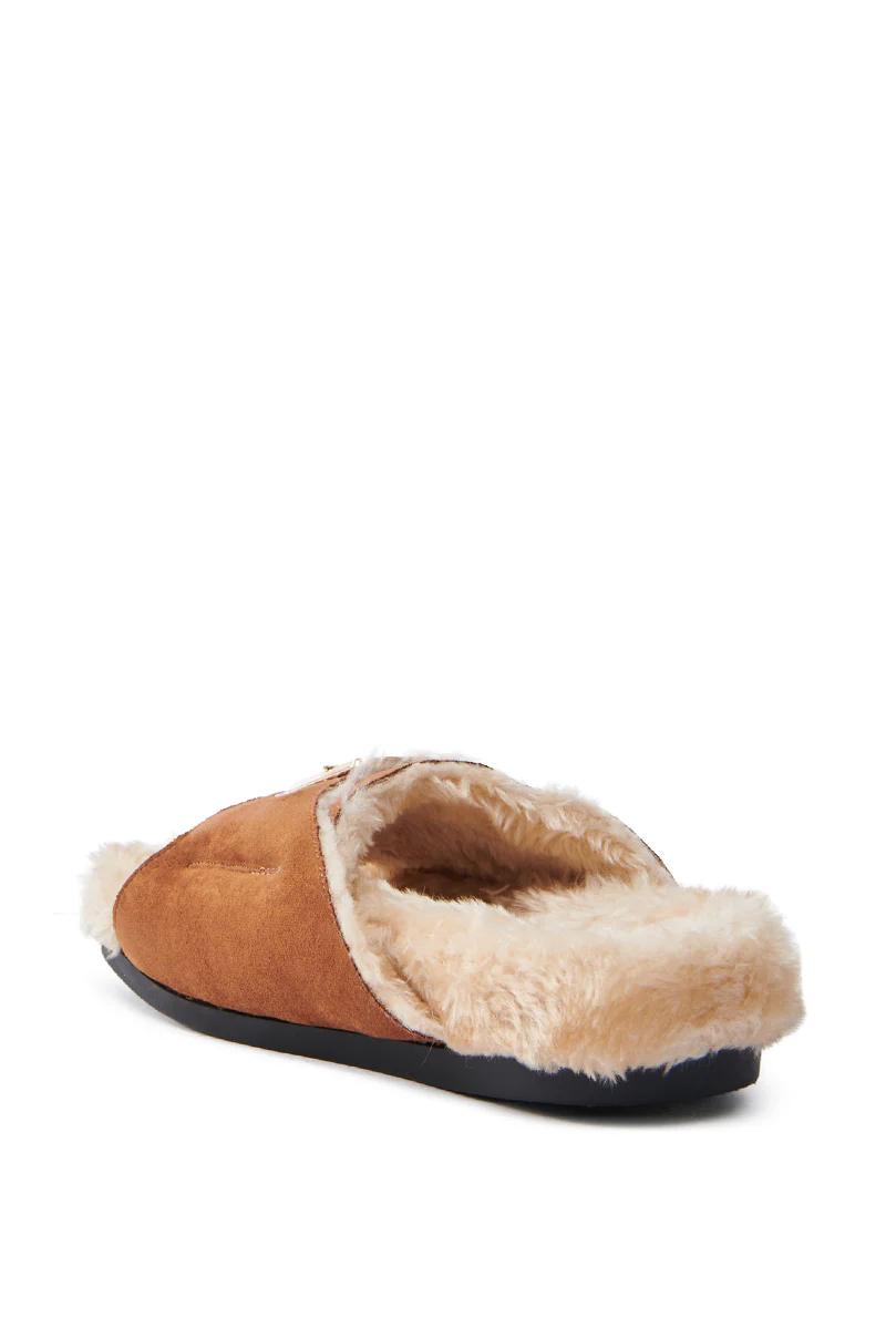 AZALEA WANG SEANNA TAN FUR SANDAL - Image 7