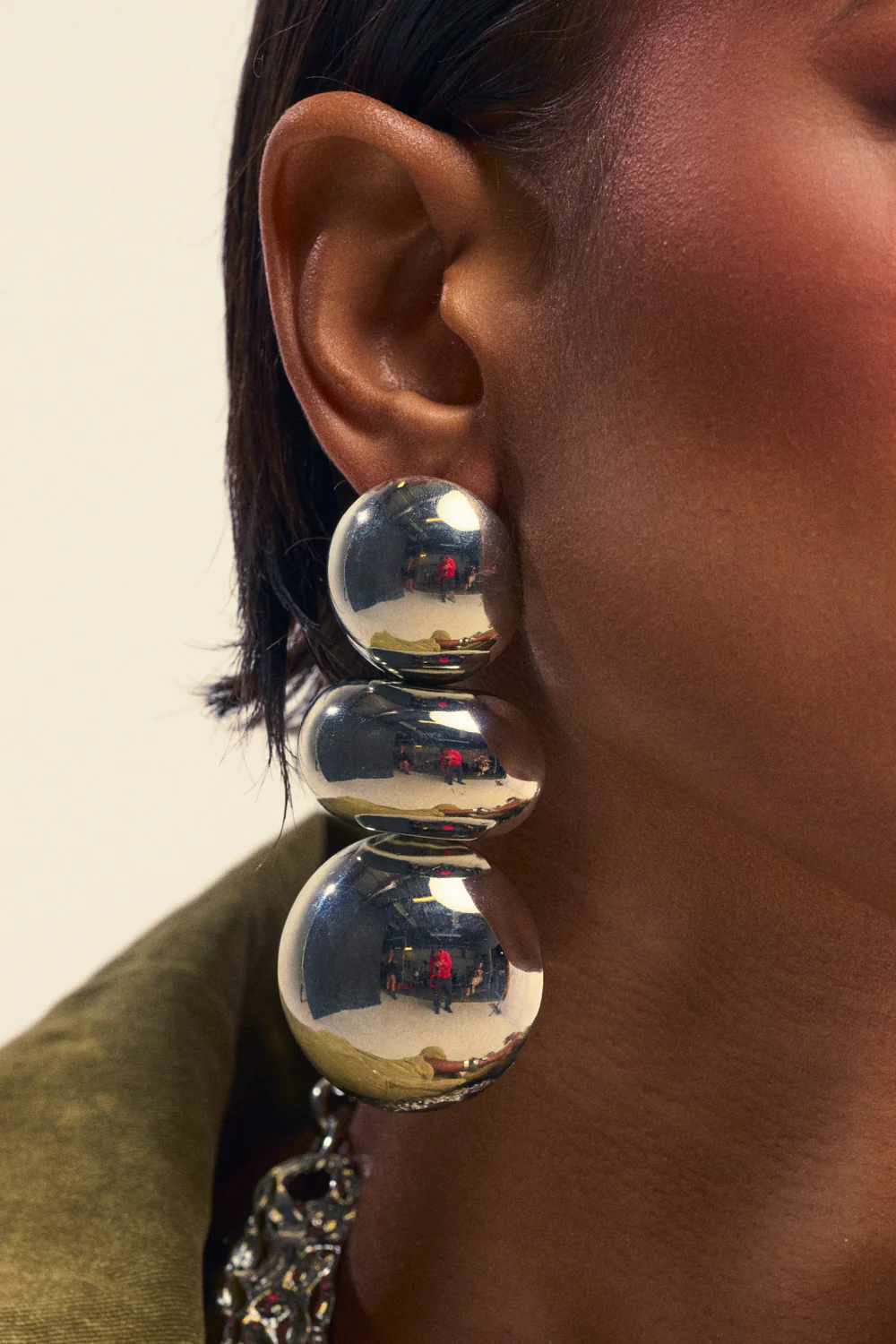 BALLS TO THE WALL EARRING - Image 2