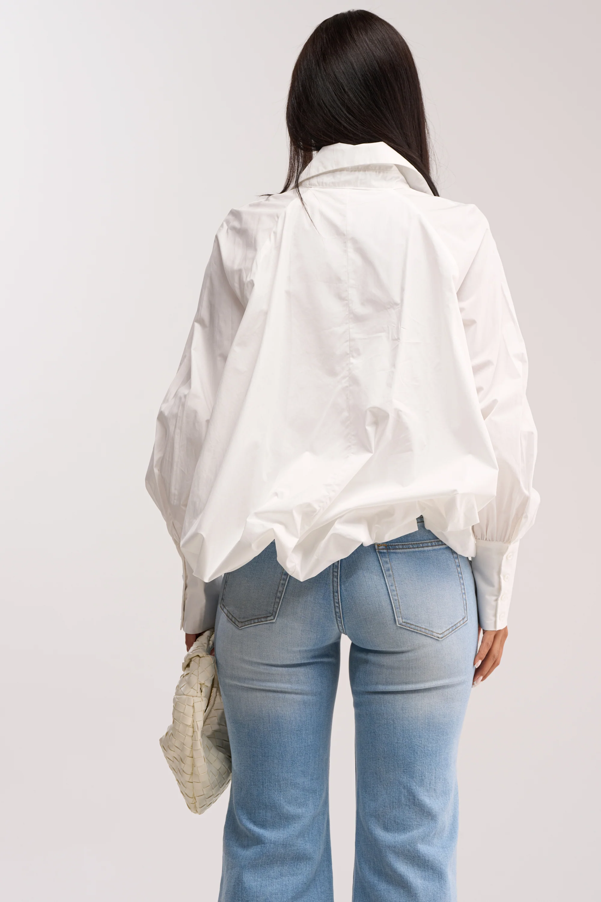 BEST BEHAVIOR HIGH LOW POPLIN TOP - Image 5