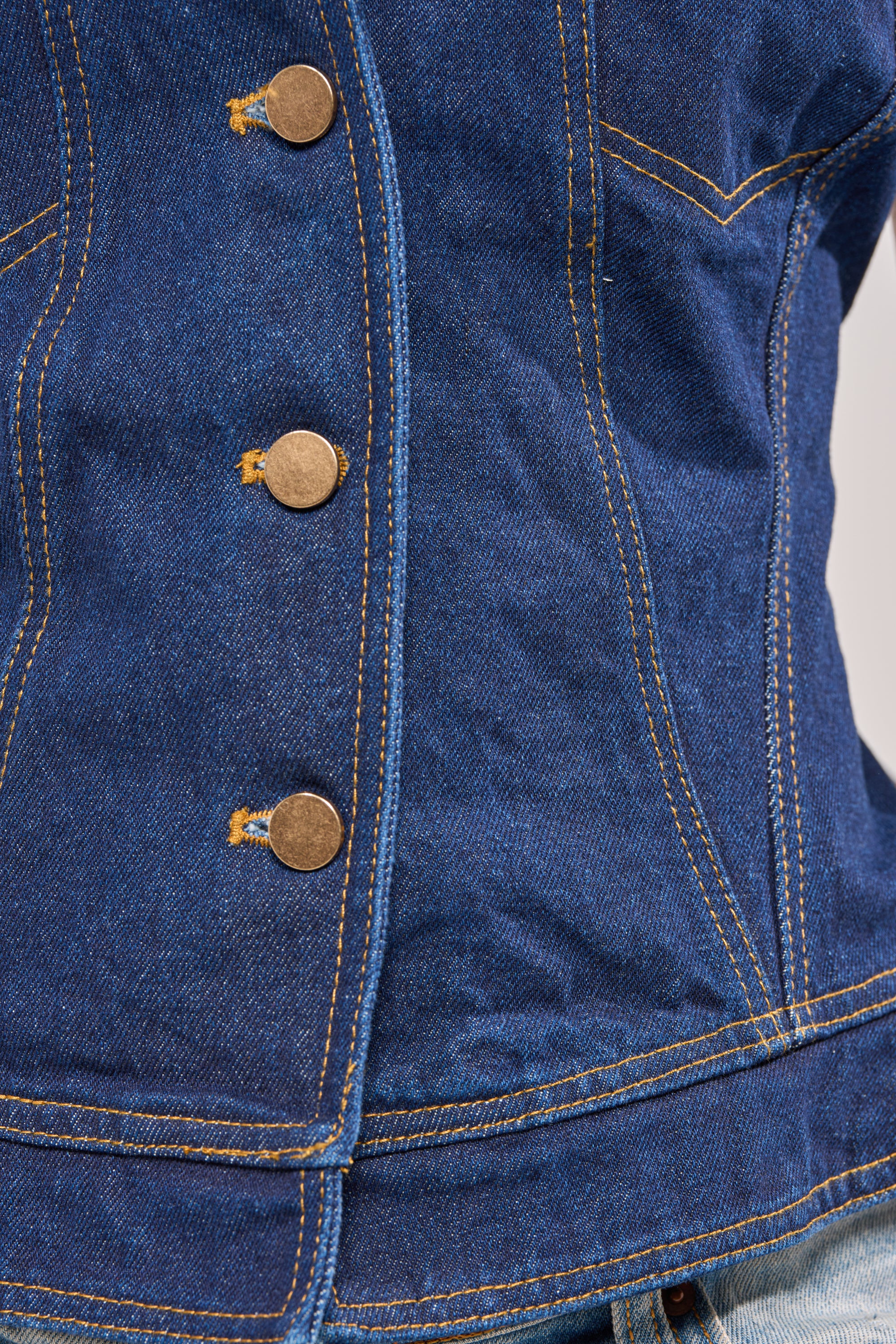 BIRDIE DENIM VEST - Image 7