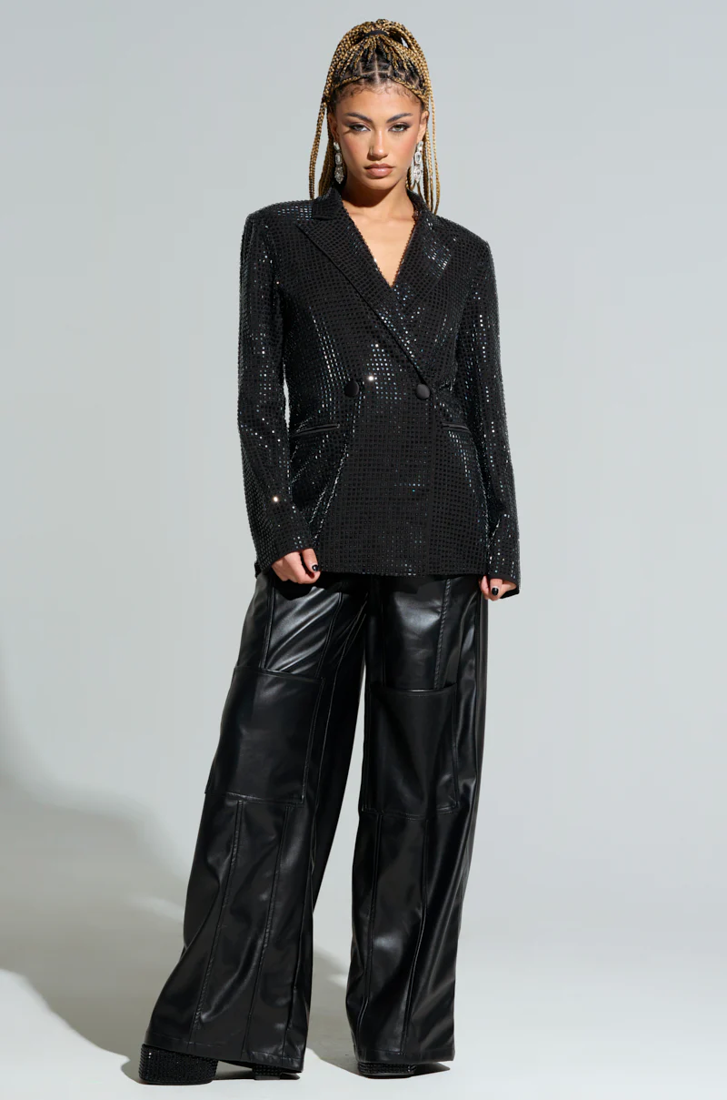 BOTTOMS UP EMBELLISHED BLAZER - Image 4