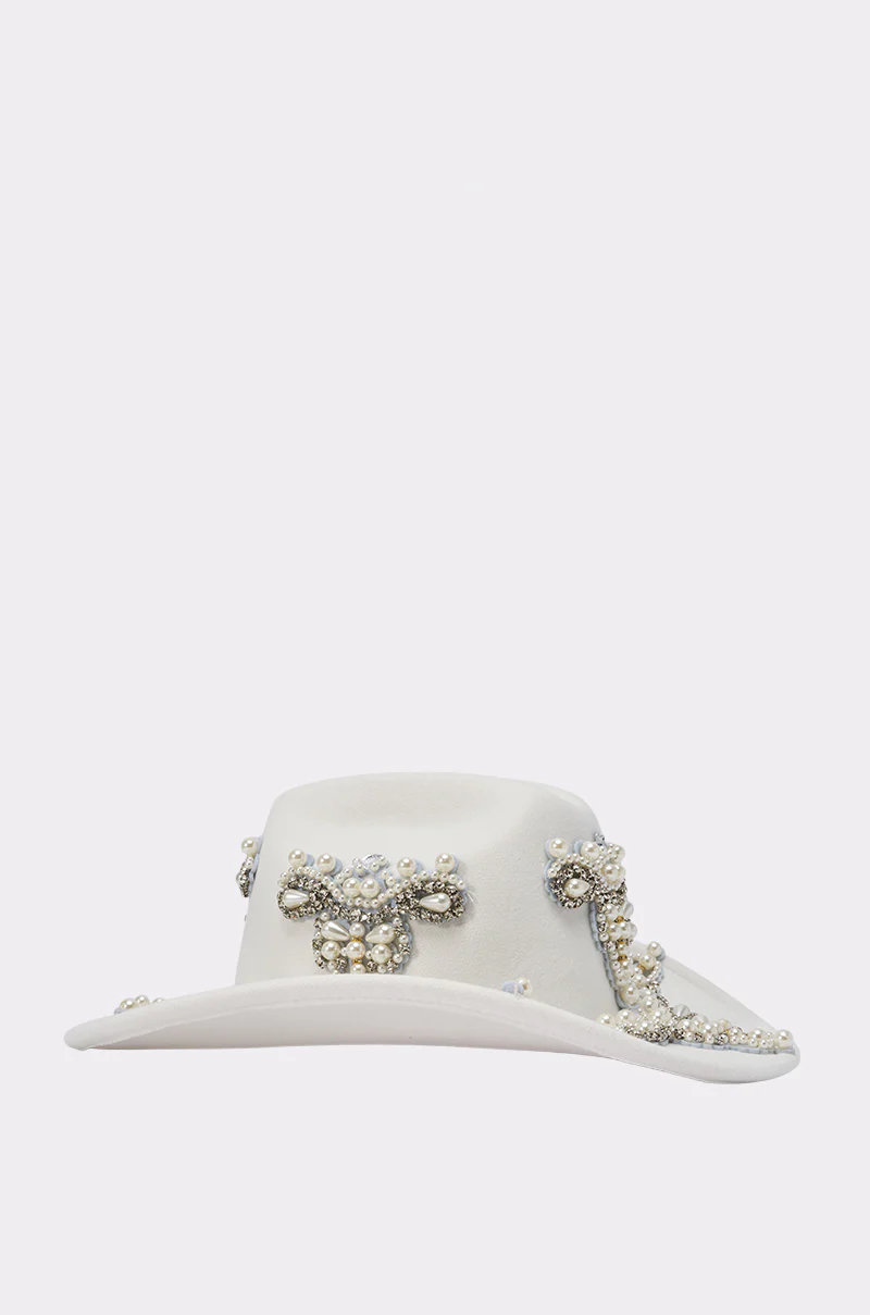 BOUJEE PEARL COWBOY HAT - Image 8