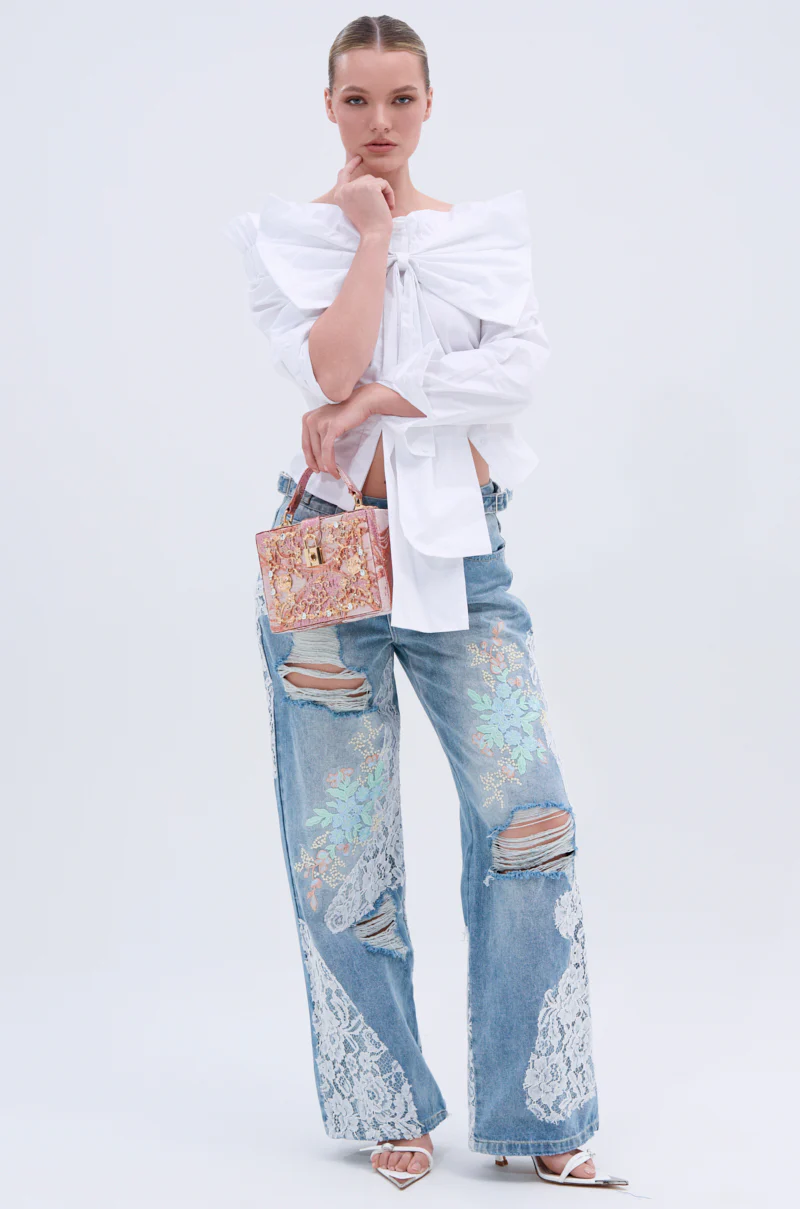 BOWED UP BLOUSE - Image 6