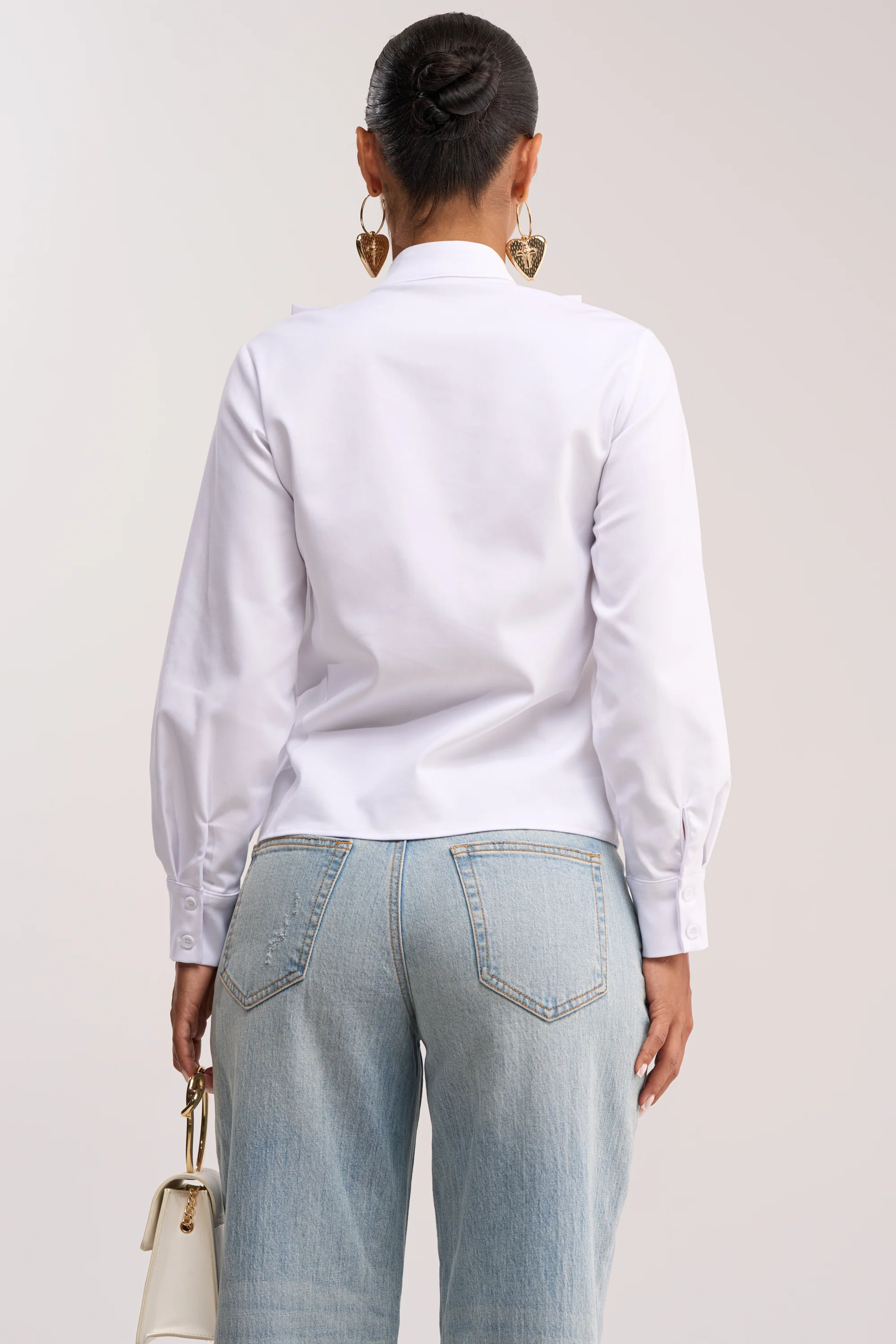 BUSINESS OR PLEASURE POPLIN BLOUSE - Image 5
