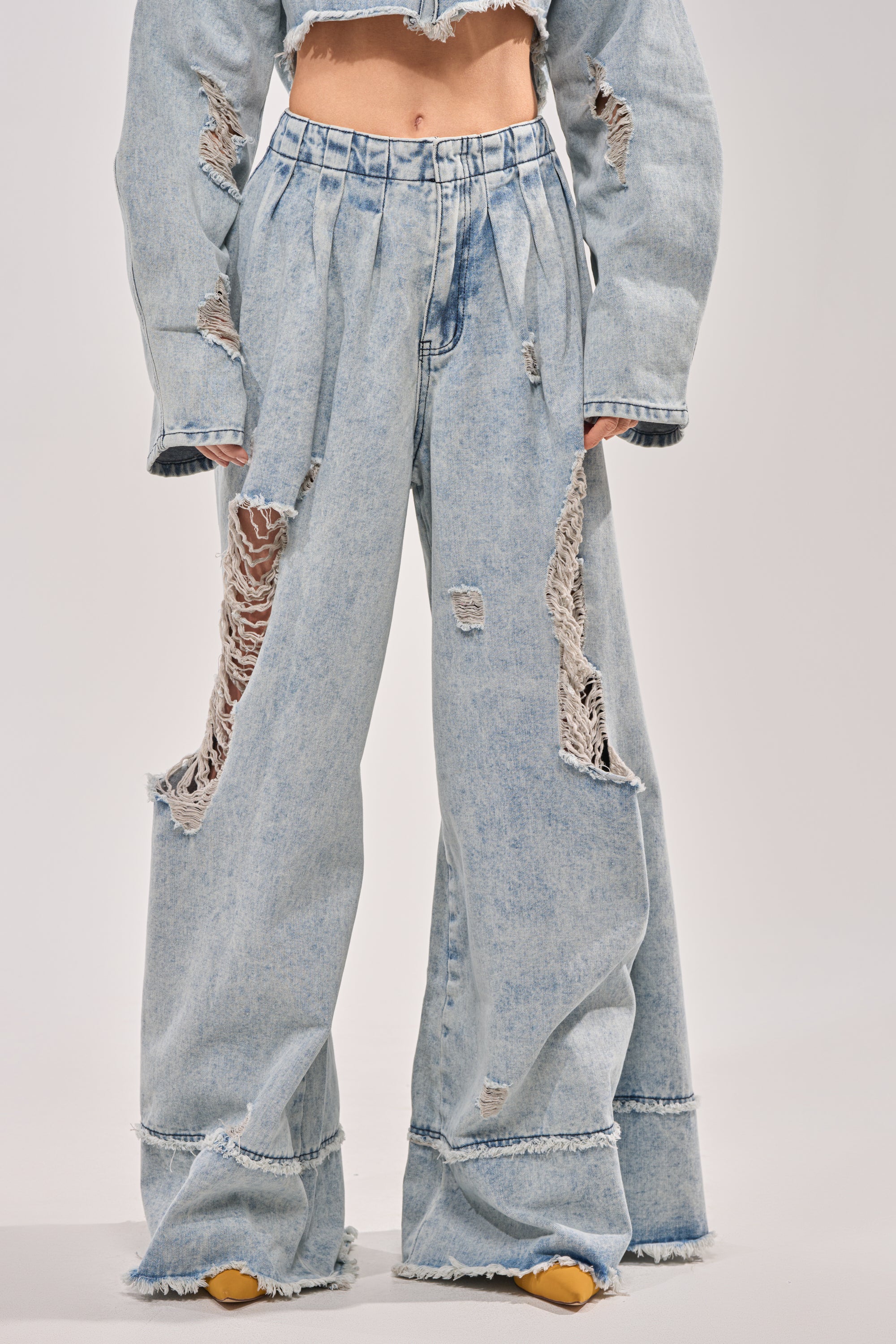 CAMILLE WIDE LEG DENIM - Image 2