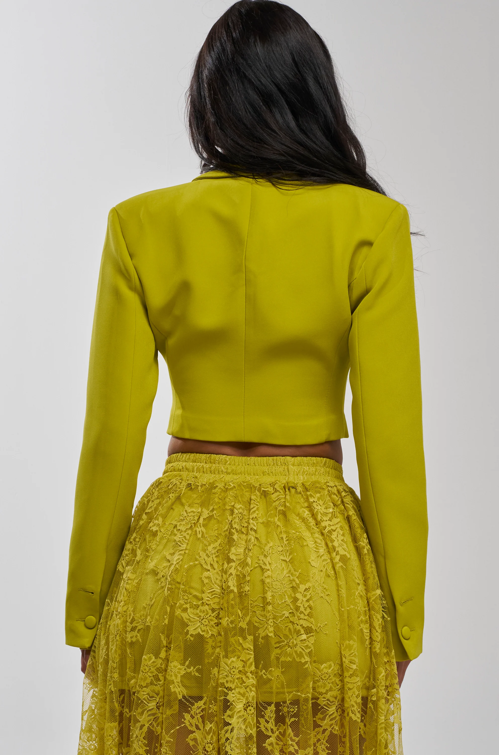 CAN I KICK IT CROPPED BLAZER - Image 4