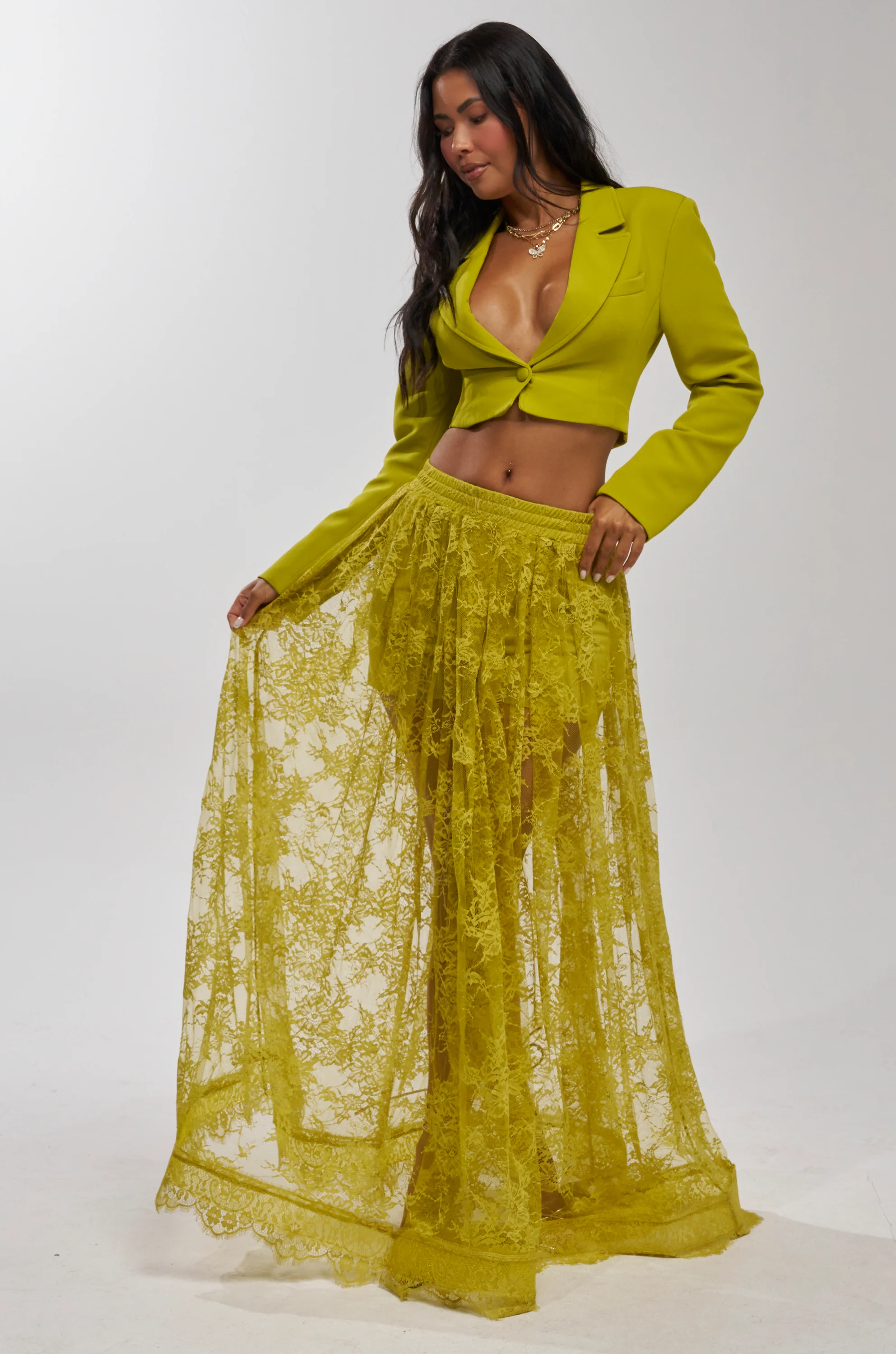 CAN I KICK IT CROPPED BLAZER - Image 5