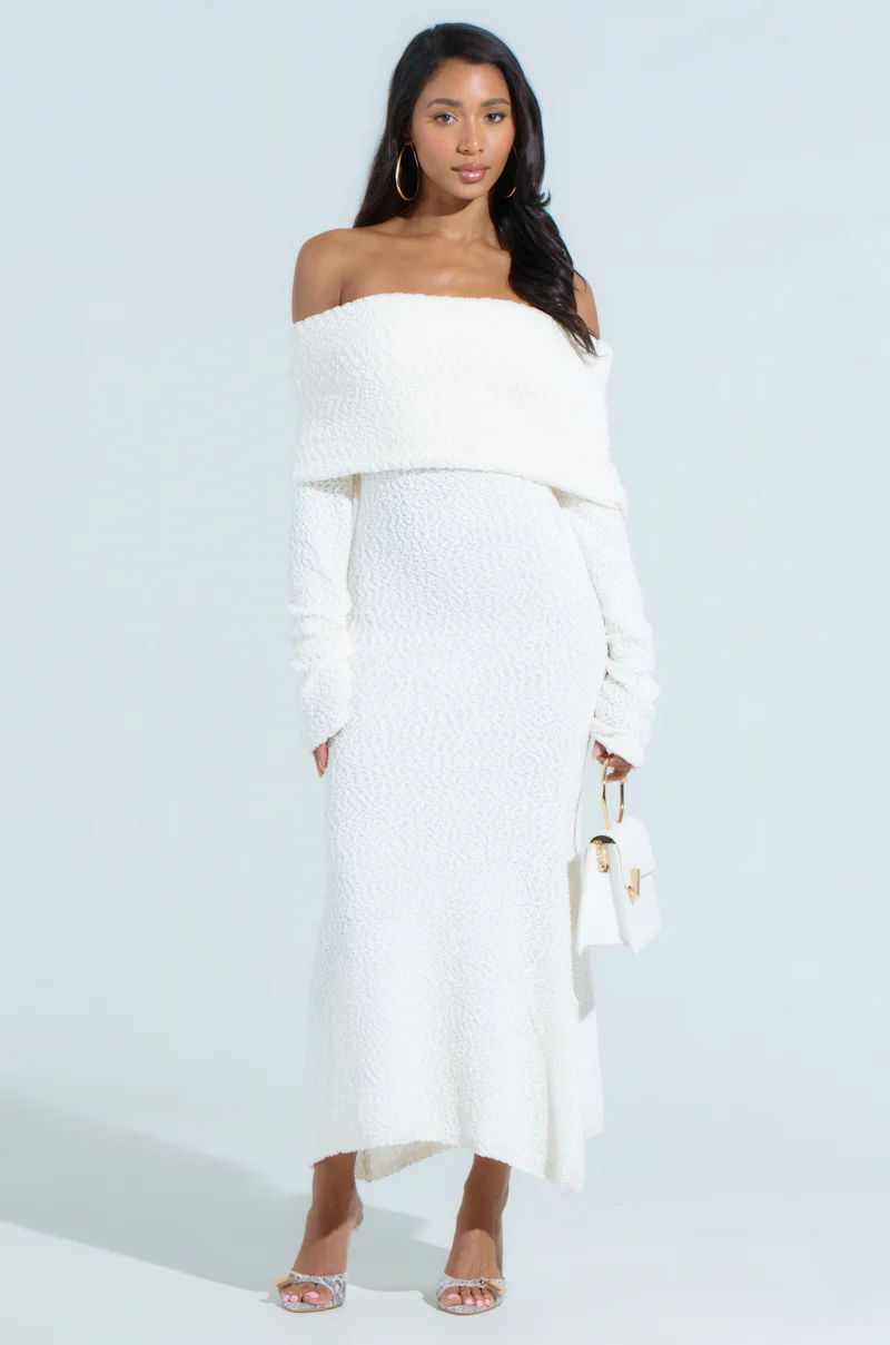 CANCELLED PLANS KNIT MIDI DRESS - Image 2