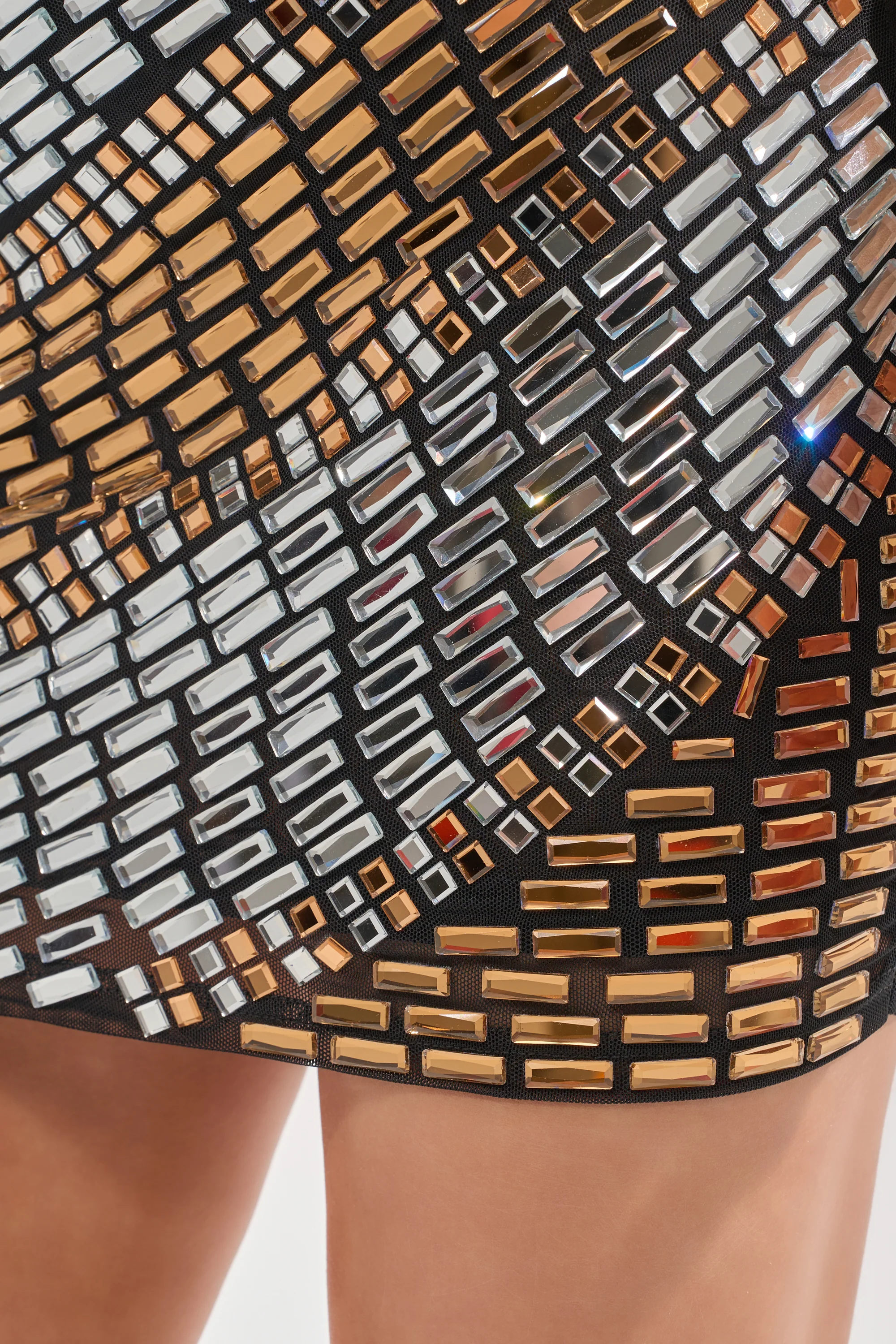 CAN'T BEAT MY OUTFIT EMBELLISHED MINI DRESS - Image 10