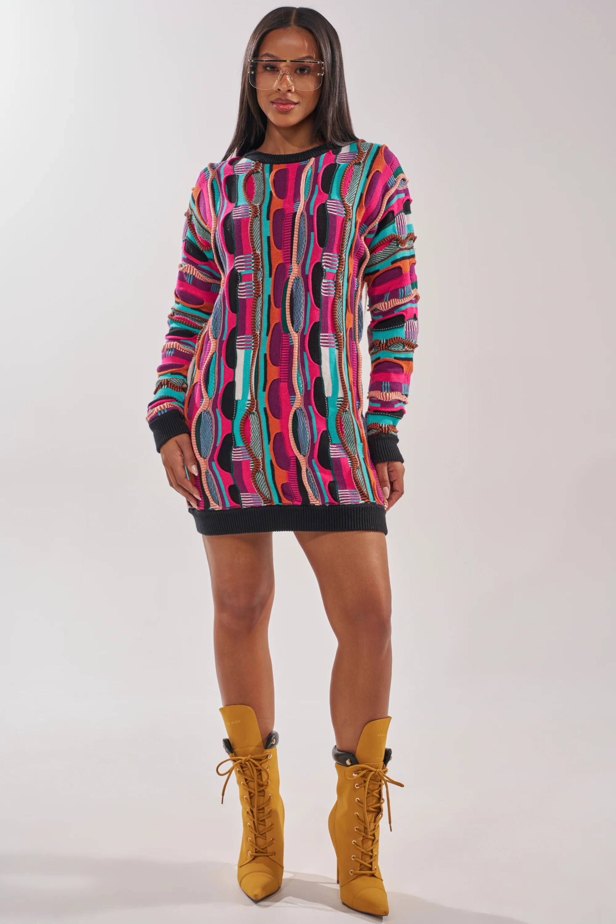 CARLTON COULD NEVER KNIT SWEATER DRESS - Image 6