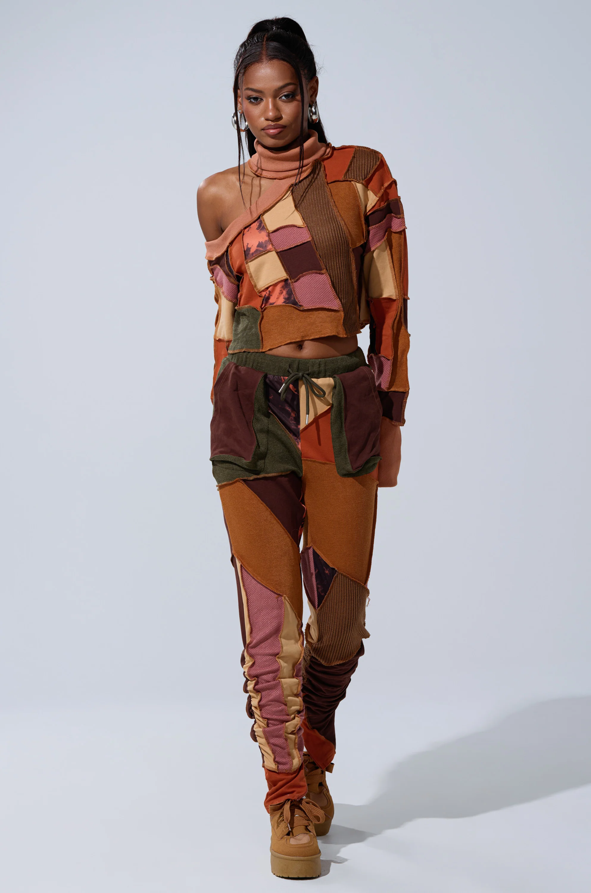 CATCH FEELINGS PATCHWORK LEGGING