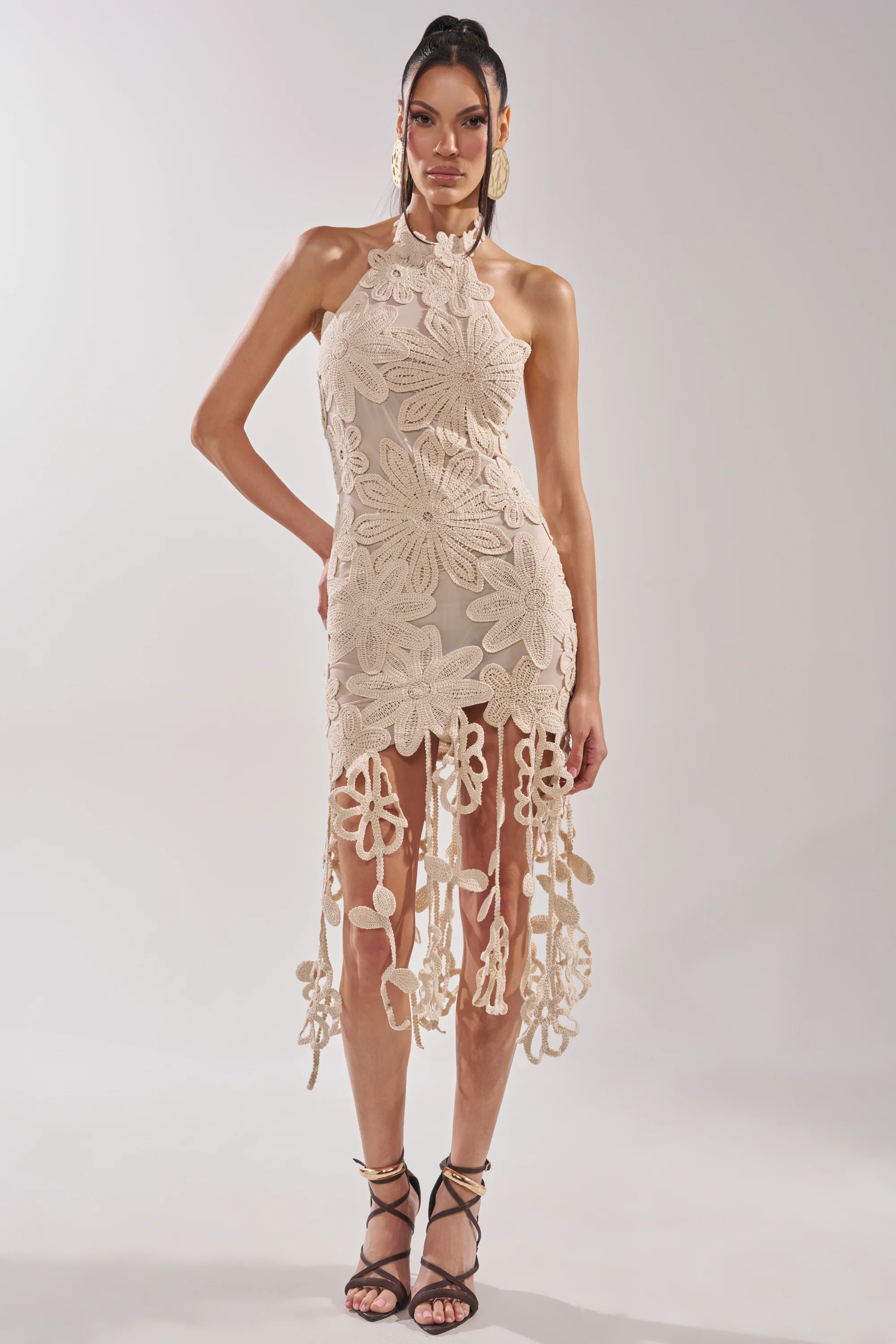 CELINE FLORAL MIDI DRESS - Image 9