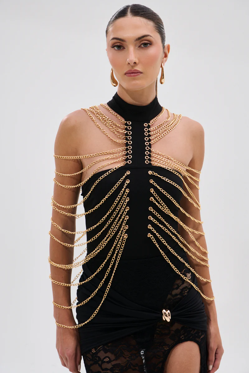 CHAINS DRIP BODYSUIT - Image 2