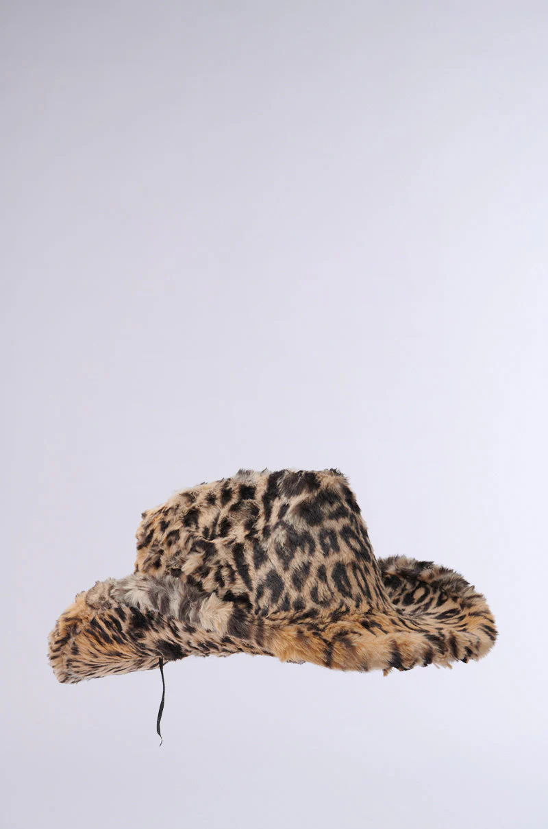 CHECK ME OUT FAUX FUR COWBOY HAT - Image 6