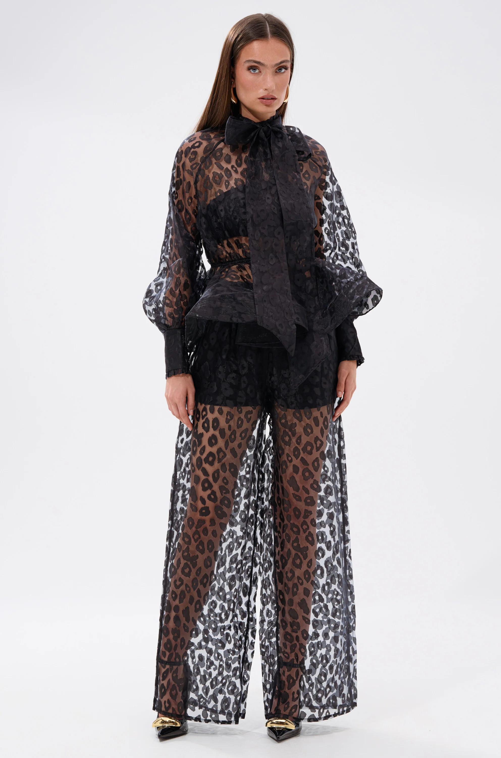 CHEETAH SISTA PALAZZO PANT - Image 10