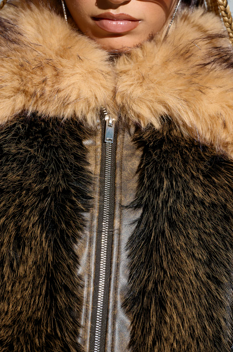CHIARA PANELED FUR COAT - Image 5