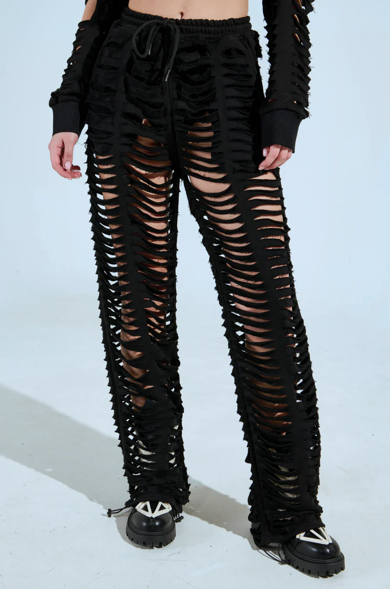 CLEAN LINES SLASHED PANT - Image 4