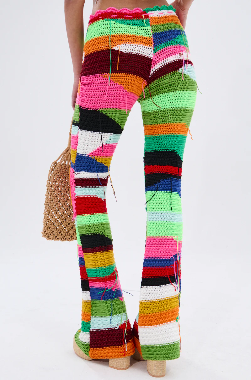 COLORED HEART CROCHET PANT - Image 6