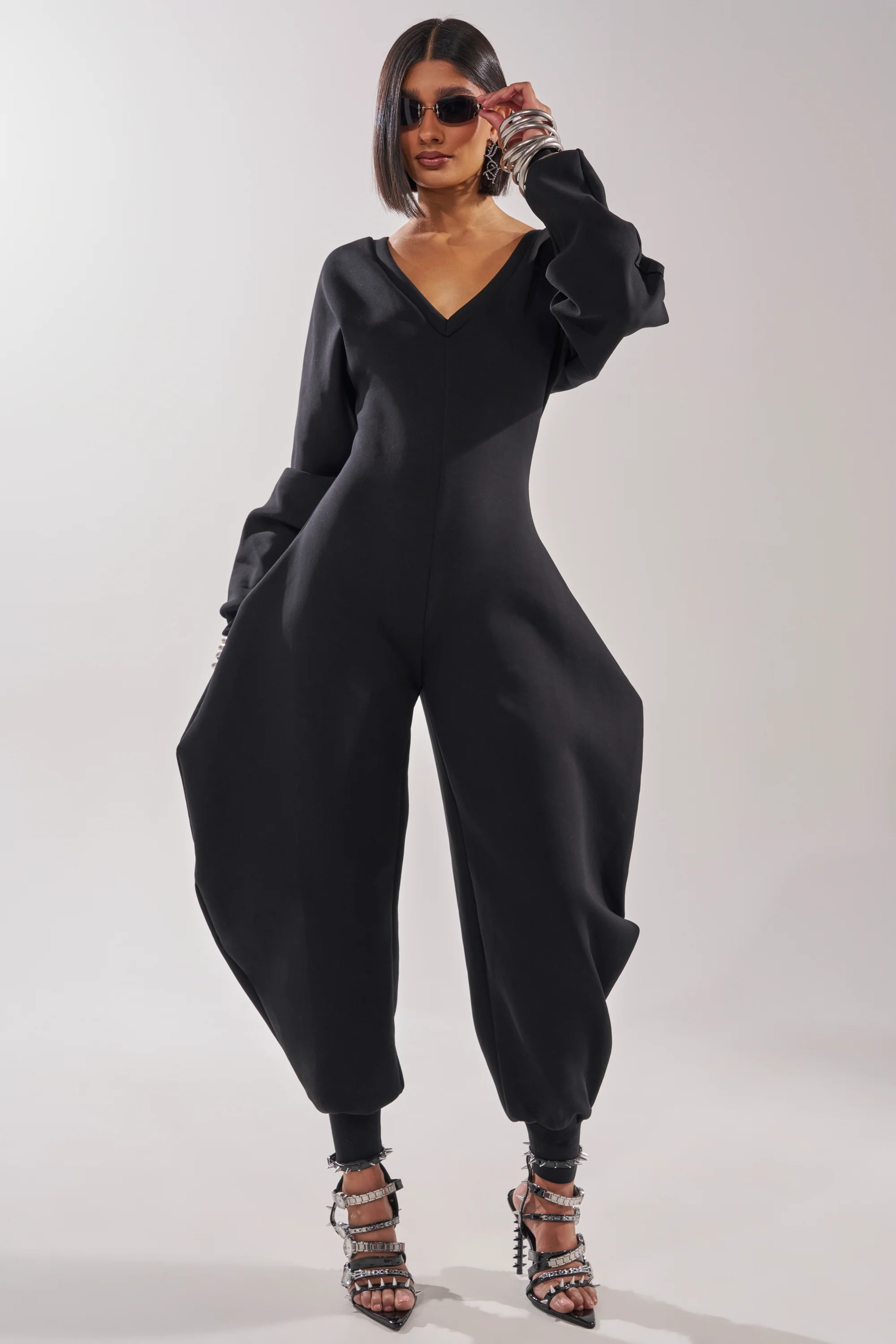COMFY COZY JUMPSUIT IN BLACK - Image 6